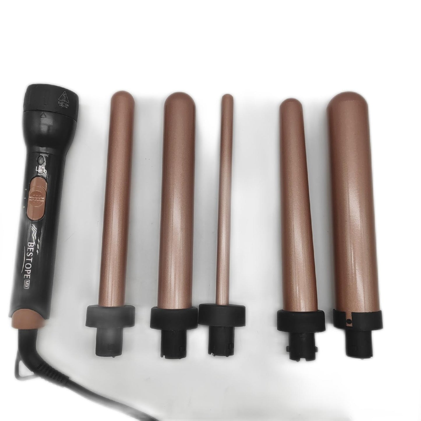 BESTOPE Lockenstab Set Haar Styling Lockenstab Mix 5 in 1 vielseitig vielseitigkeit