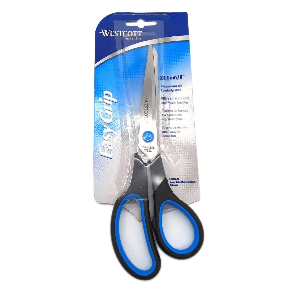 Westcott E-30283 00 Easy-Softgrip Schere Kunststoffgriff 20 cm - Unvollständig