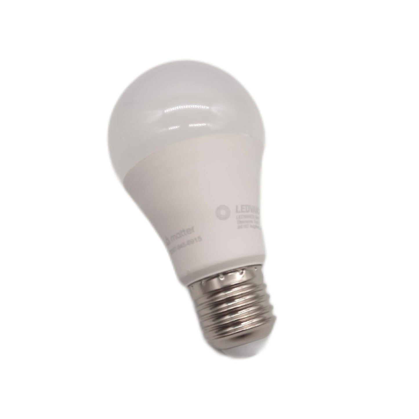 LEDVANCE SMART+ MATTER LED-Lampe kompatibel Google Alexa Apple weiße Frost-Optik