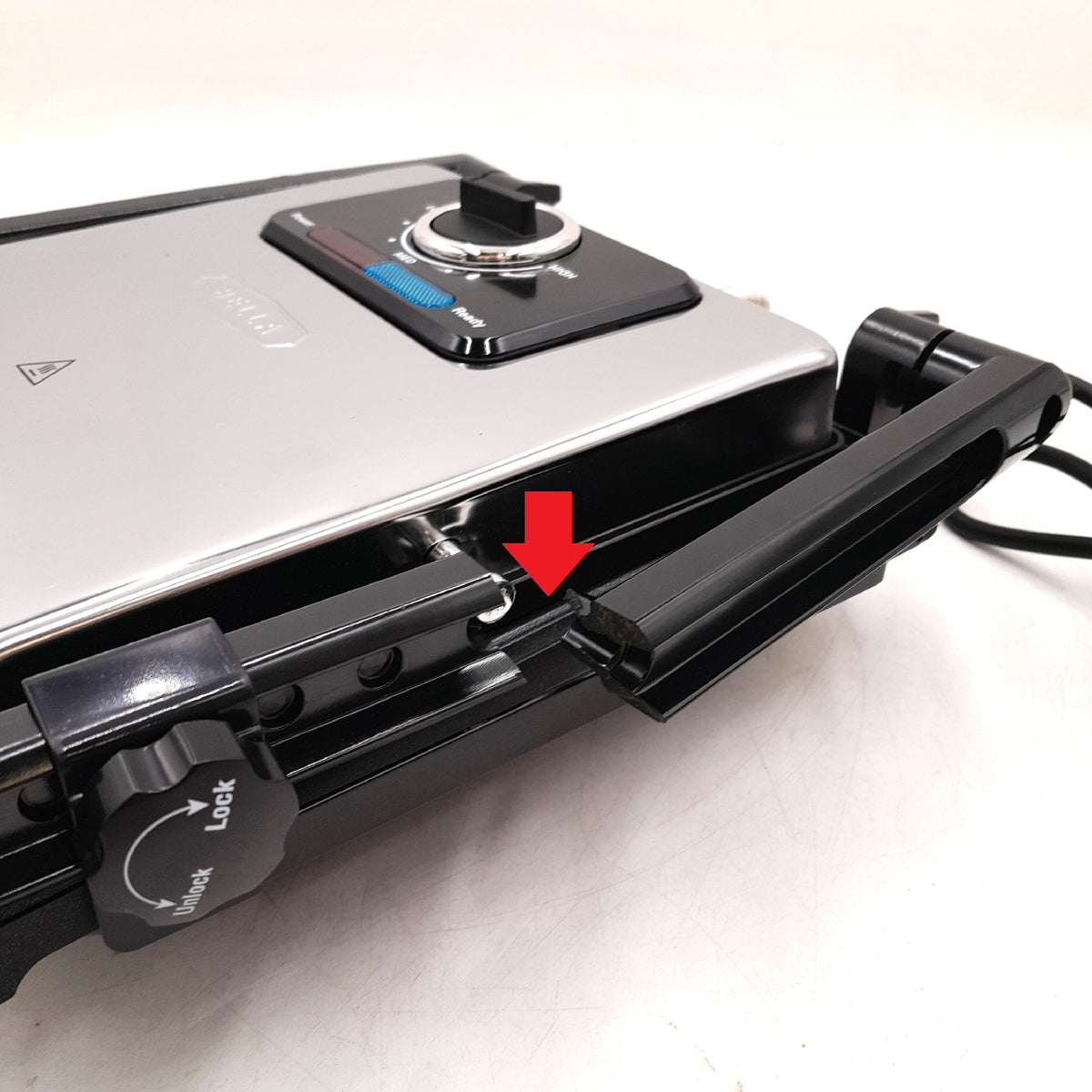 Bella Panini Presse Sandwichmaker Elektro Defekt Griff Gebrochen Heizfunktion