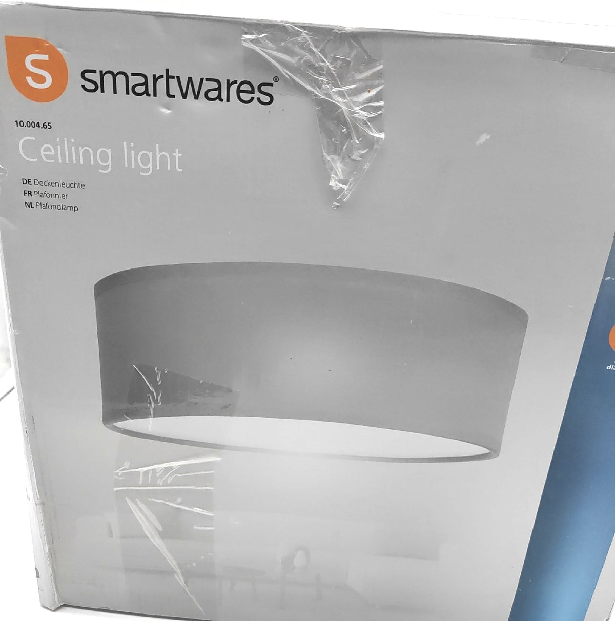 Smartwares Deckenleuchte Metall Grau 30 cm