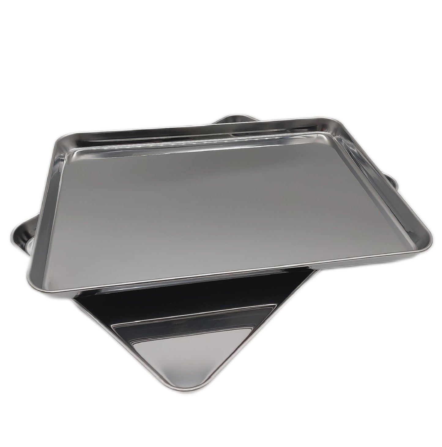 Wildone Backblech Backzubehör Ofenblech Set 2 Edelstahl Größe 44 x