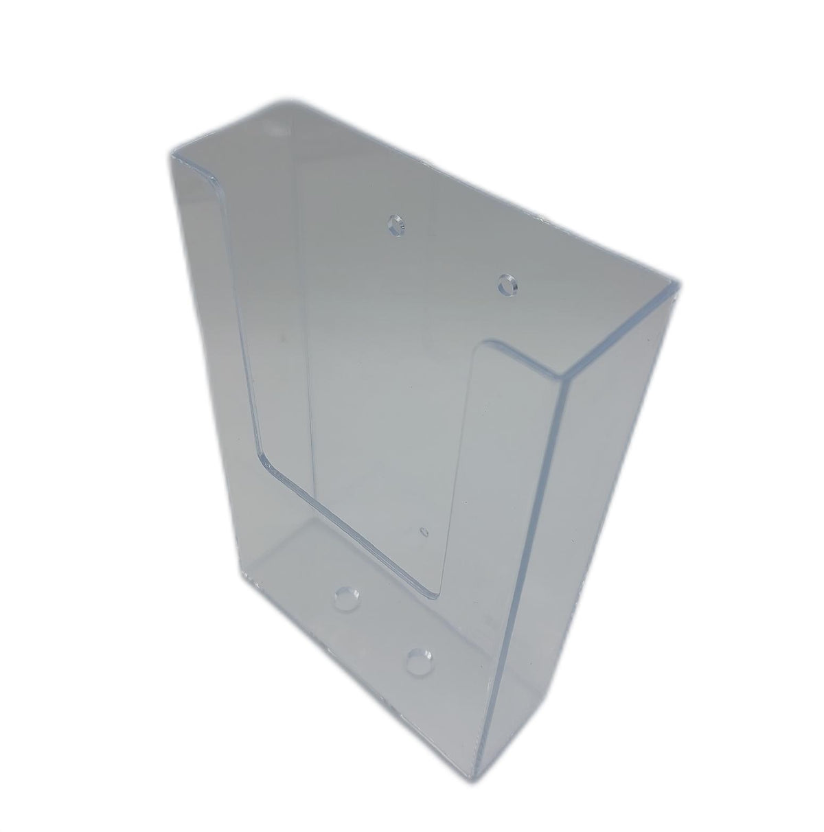 helit H2350002 - the help wall Wandprospekthalter 1 x 1/3 DIN A6  transparent  1 Stück