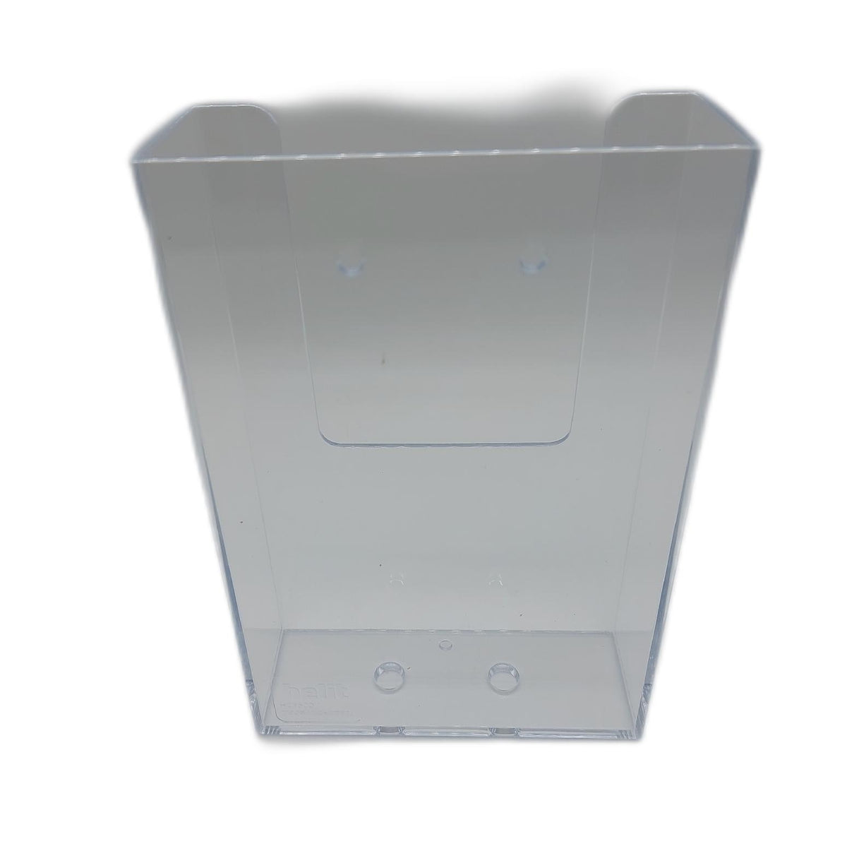 helit H2350002 - the help wall Wandprospekthalter 1 x 1/3 DIN A6  transparent  1 Stück