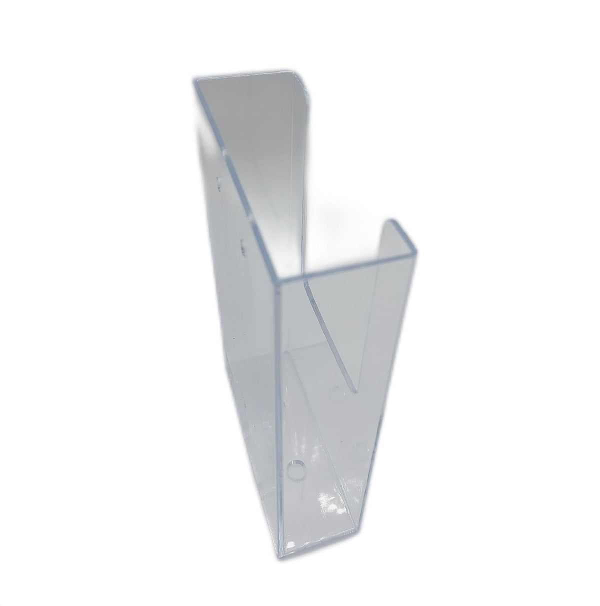 helit H2350002 - the help wall Wandprospekthalter 1 x 1/3 DIN A6  transparent  1 Stück