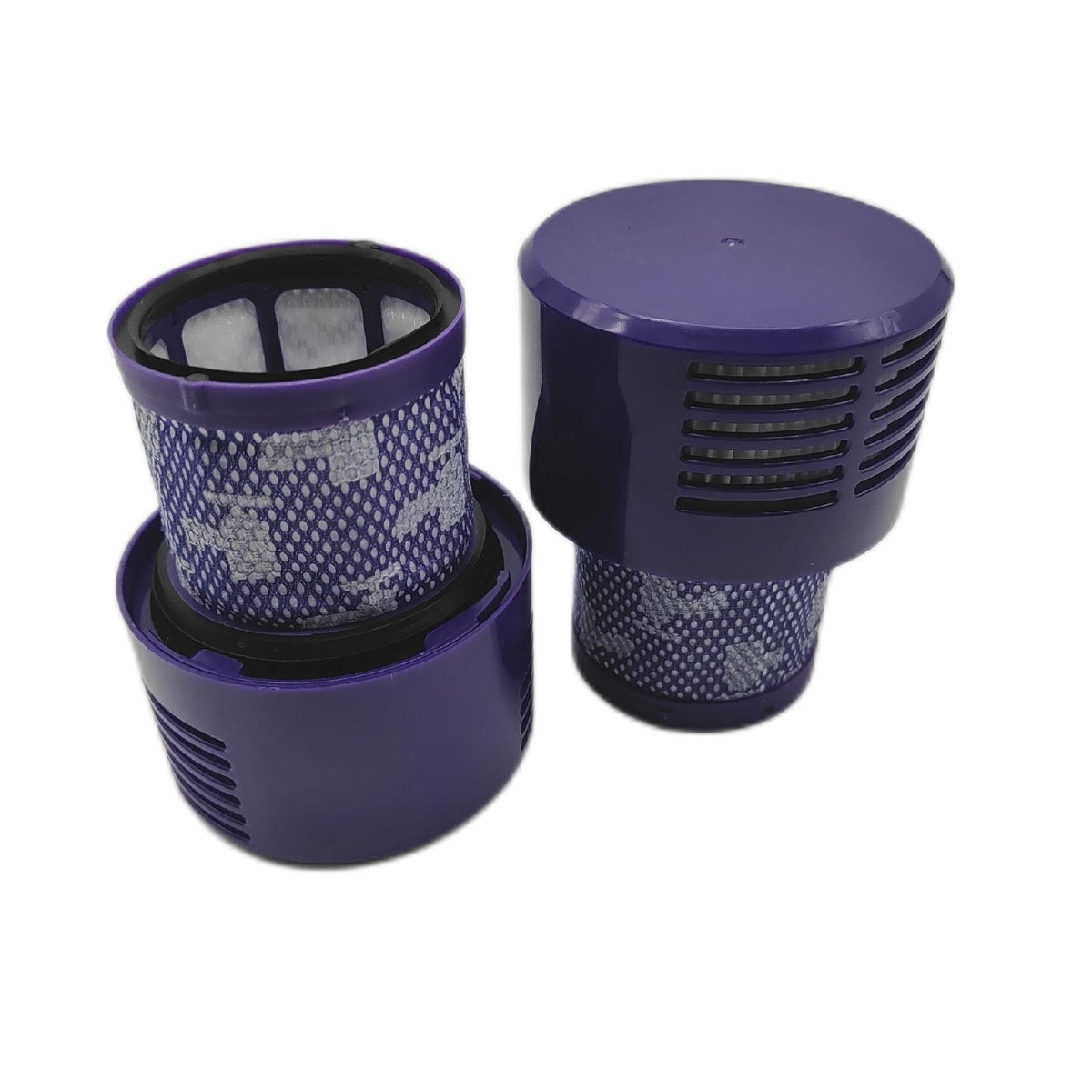 Filter für Dyson V10 SV12 Absolute Animal, Wschbare Ersatzfilter, 2er-Set
