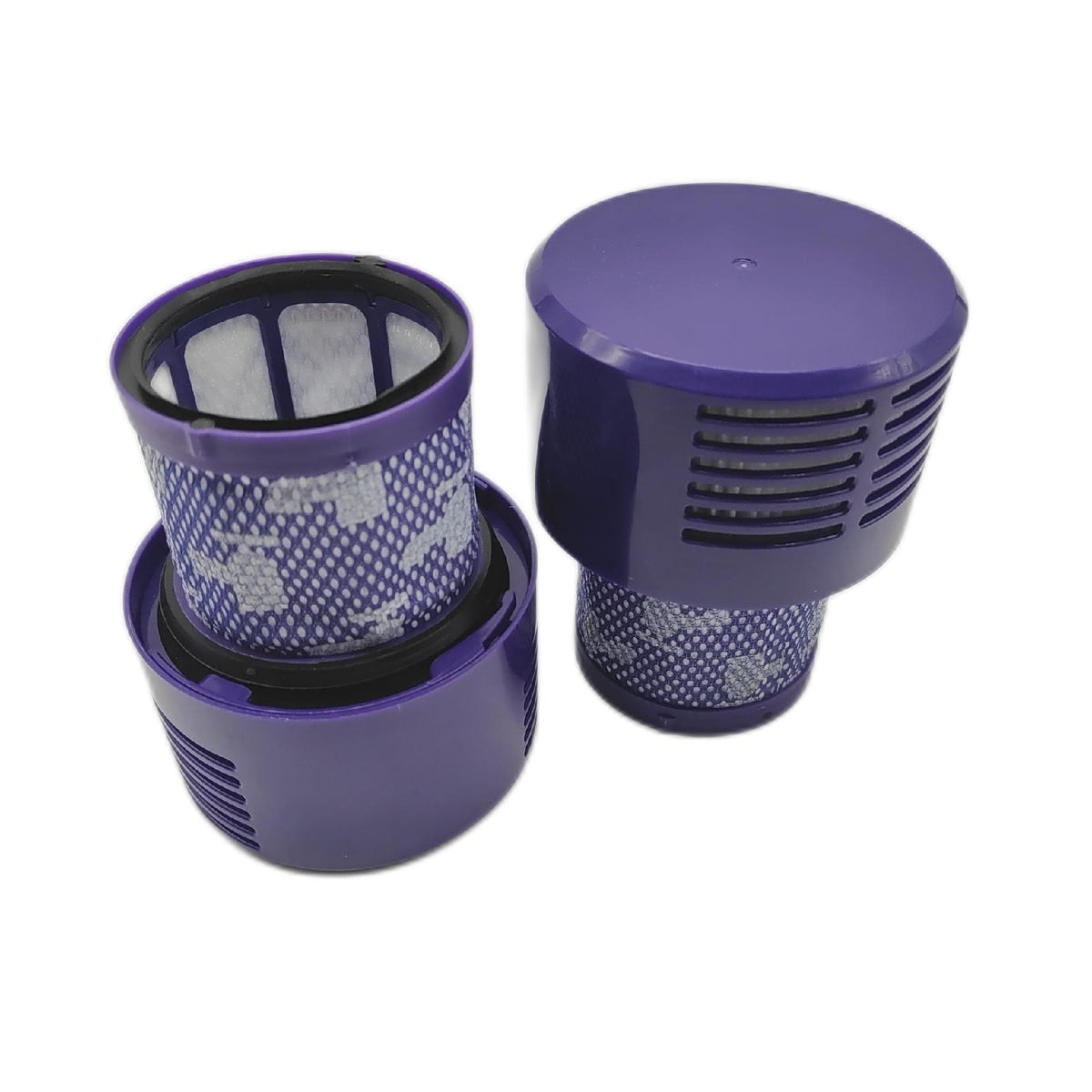 Filter für Dyson V10 SV12 Absolute Animal, Wschbare Ersatzfilter, 2er-Set