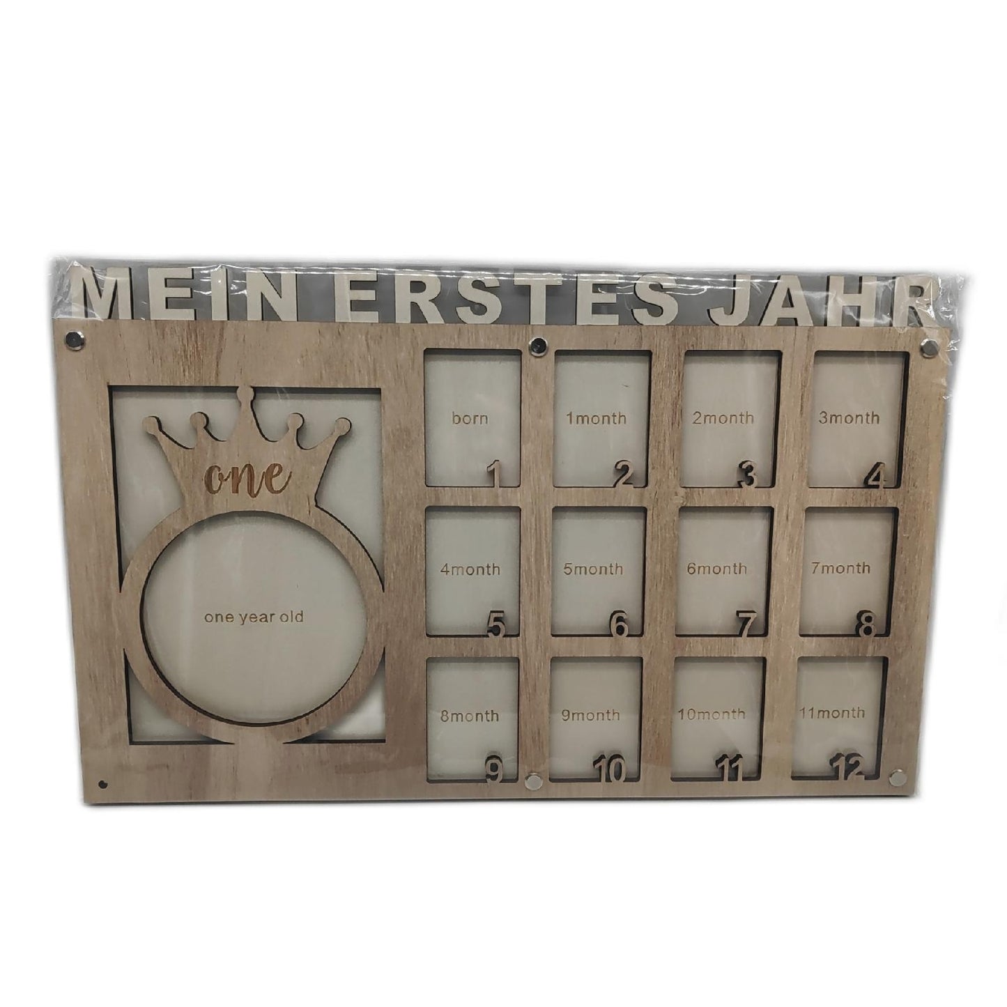 RunFar Bilderrahmen Baby Jahresalbum Erinnerungen sammeln festhalten individuell gestaltet
