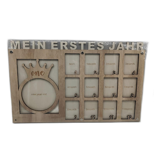 RunFar Bilderrahmen Baby Jahresalbum Erinnerungen sammeln festhalten individuell gestaltet