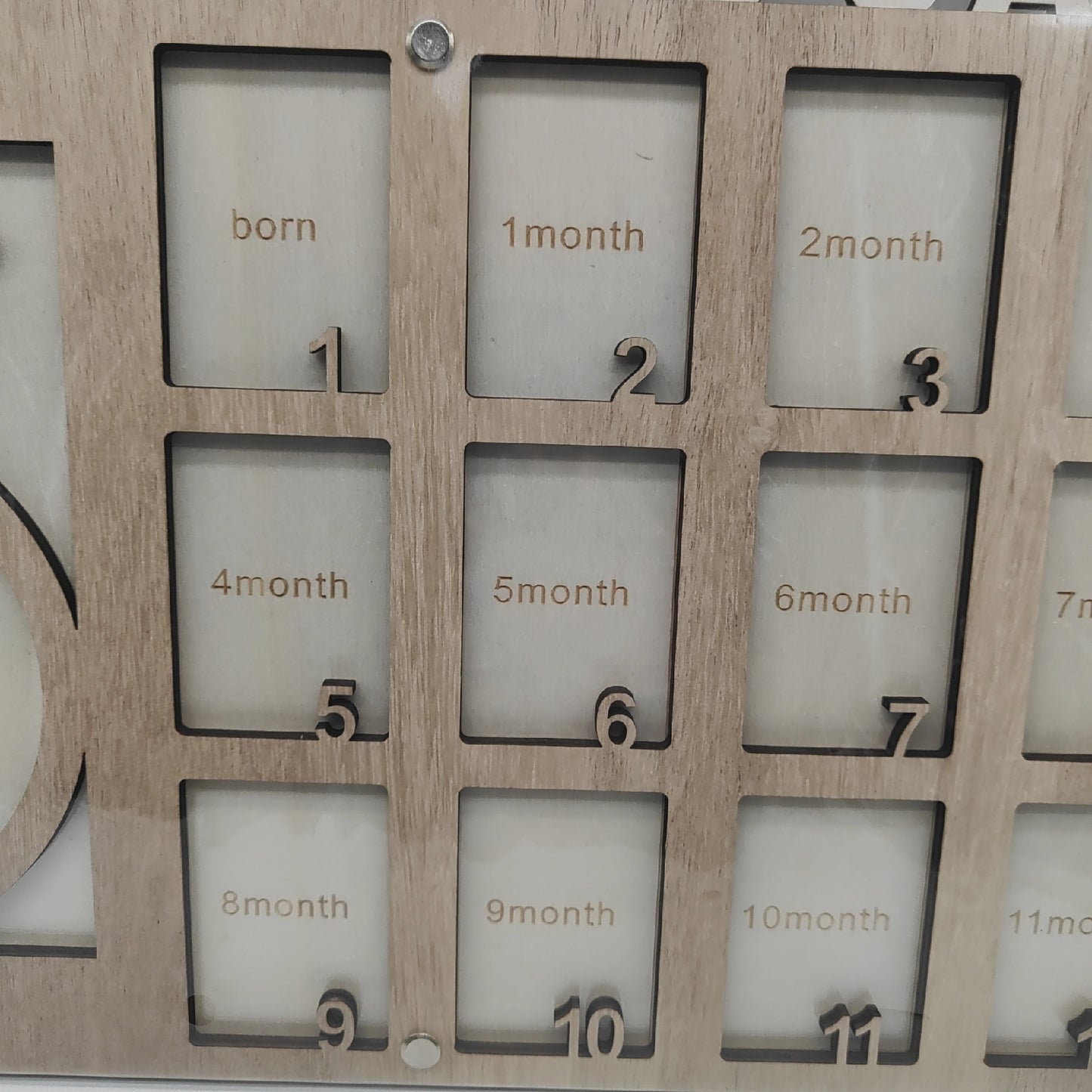 RunFar Bilderrahmen Baby Jahresalbum Erinnerungen sammeln festhalten individuell gestaltet
