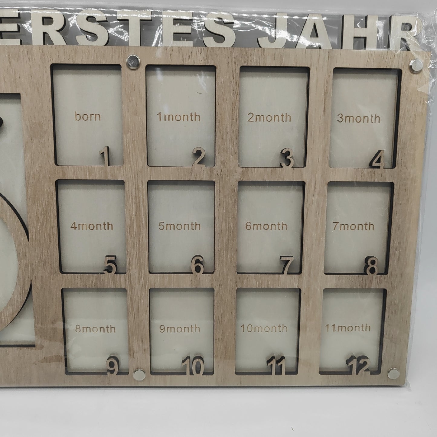 RunFar Bilderrahmen Baby Jahresalbum Erinnerungen sammeln festhalten individuell gestaltet