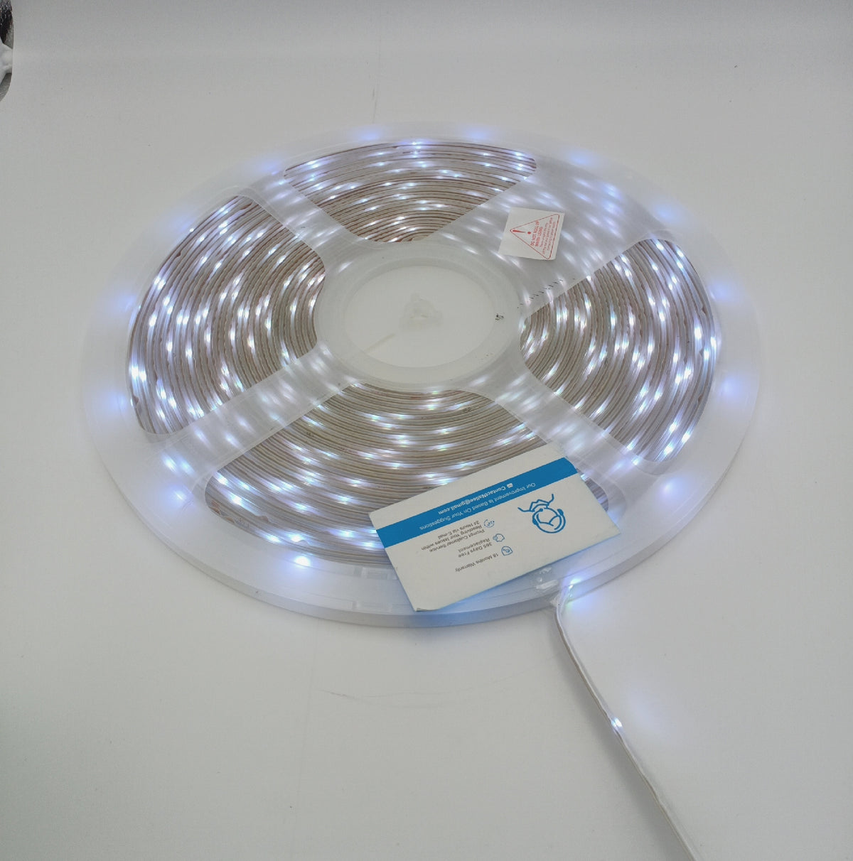LED Strip 20m IP65 Wasserdicht RGB Farbwechsel Dimmbar Bluetooth Ohne Fernbed