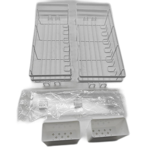 Tranrantic Duschablage Badezimmerzubehör 30x11x5 Große Kapazität