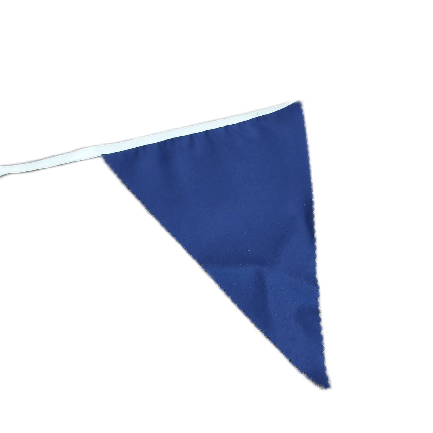 Blau Wei Stoff Wimpelkette Partydekoration Wimpel Dreieck 10M32Ft festlich bunt