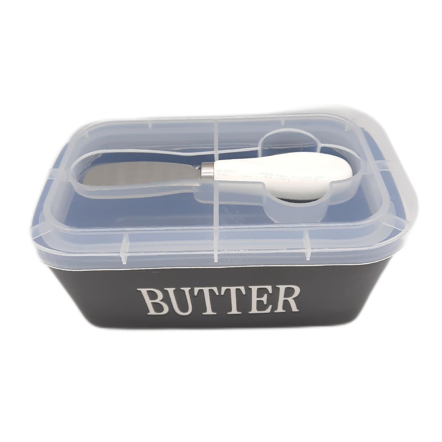 Besmeety Butterdose Küchenzubehör Geschirr Keramik elegant klassisch Küchendeko