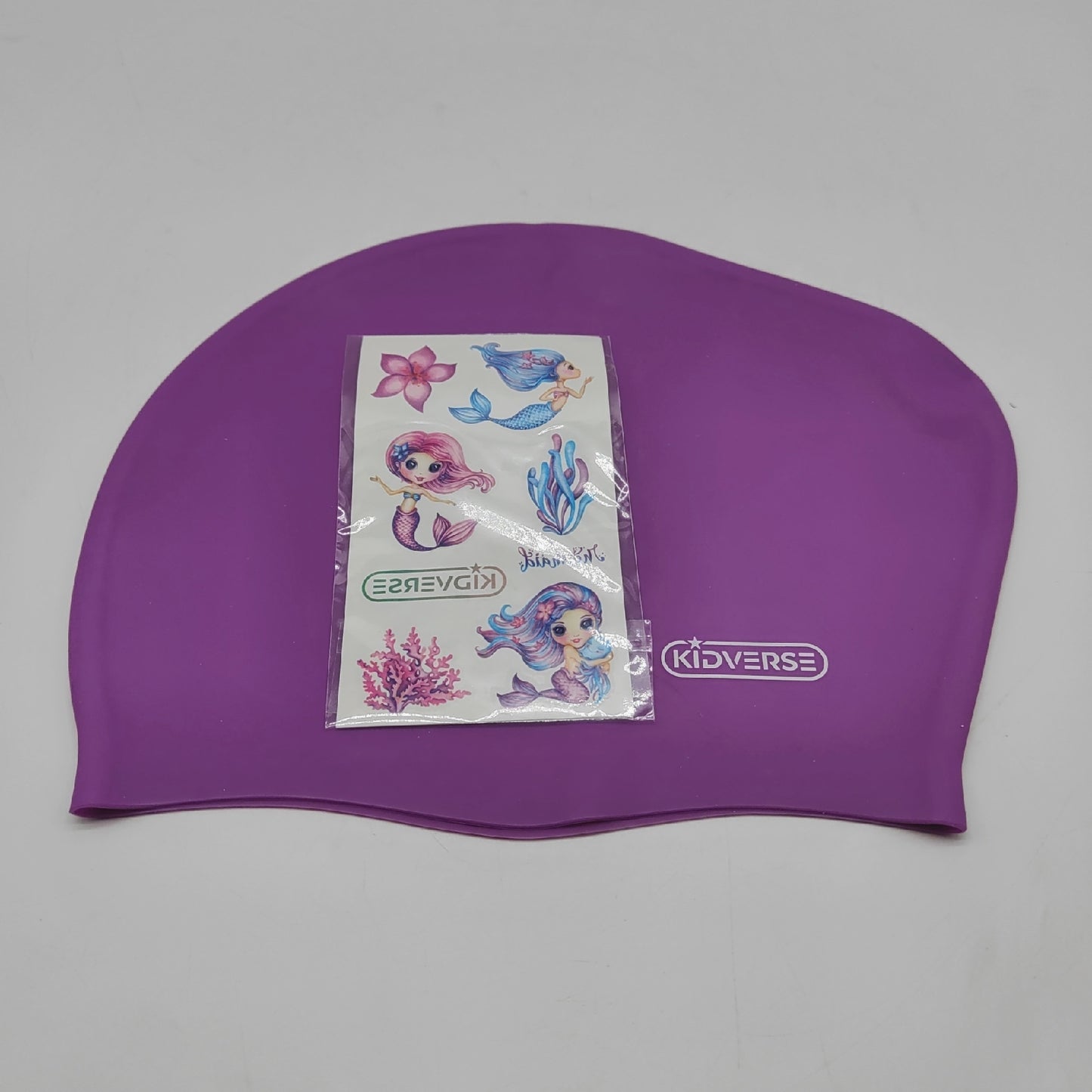 Kidverse Badekappe Schwimmbekleidung Kinder KIDVERSE wasserdicht Kinder Schwimmhaube Anti Rutsch Noppen