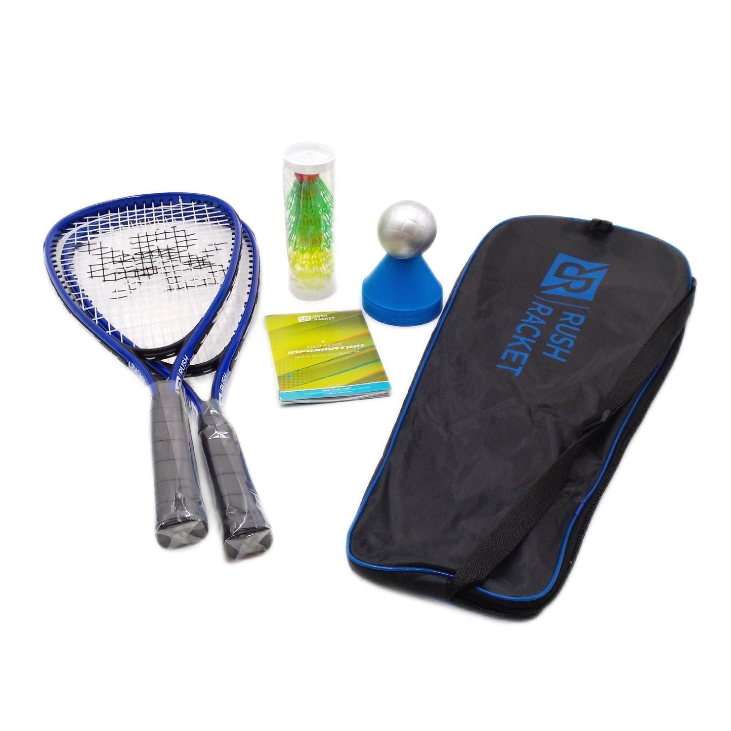 Rush Schläger Set Jugend Sport Ausrüstung blau Trainingsset