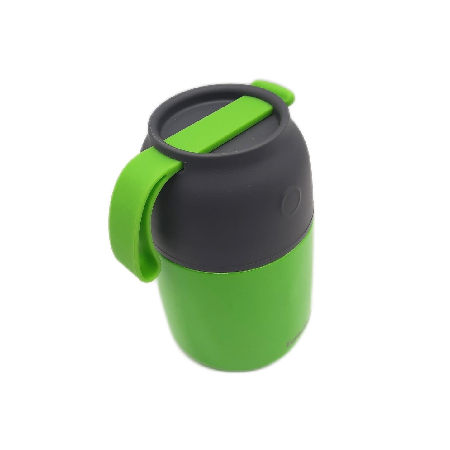 Funkelfuchs Thermobehälter Essen Kinder 500ml Grün Traktor Kindergarten Mahlzeit Transport