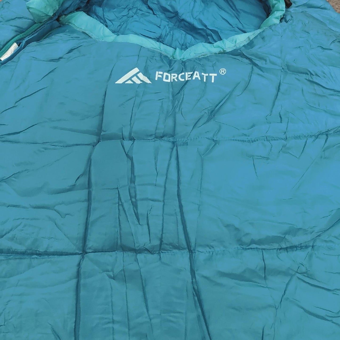 Forceatt Schlafsack Deckenschlafsack Camping Outdoor Ausrüstung 3 bis 4 Jahreszeiten Komfort