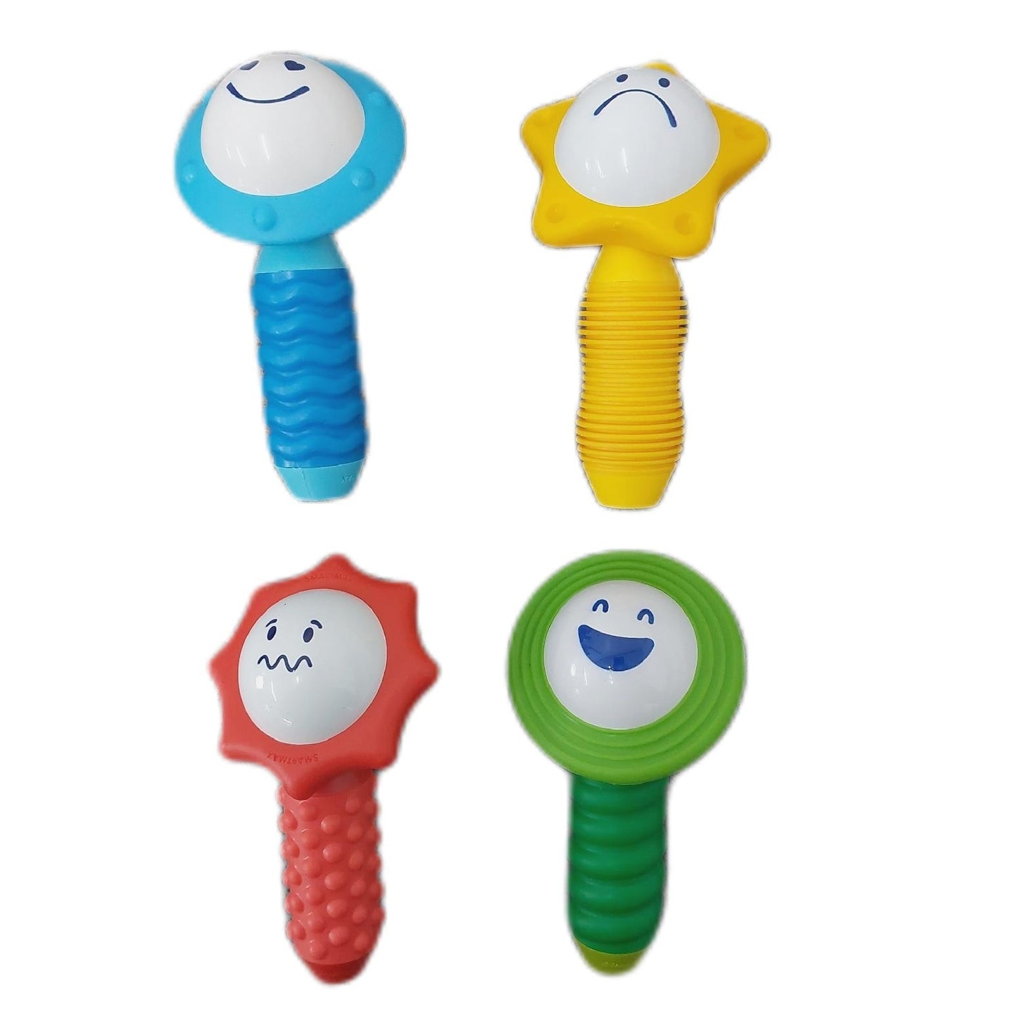 Smartmax Entdeckungsspielzeug Lernspielzeug My First Sounds Senses Magnetisch Spielspaß 8 Teile für 1 bis 3 Jahre