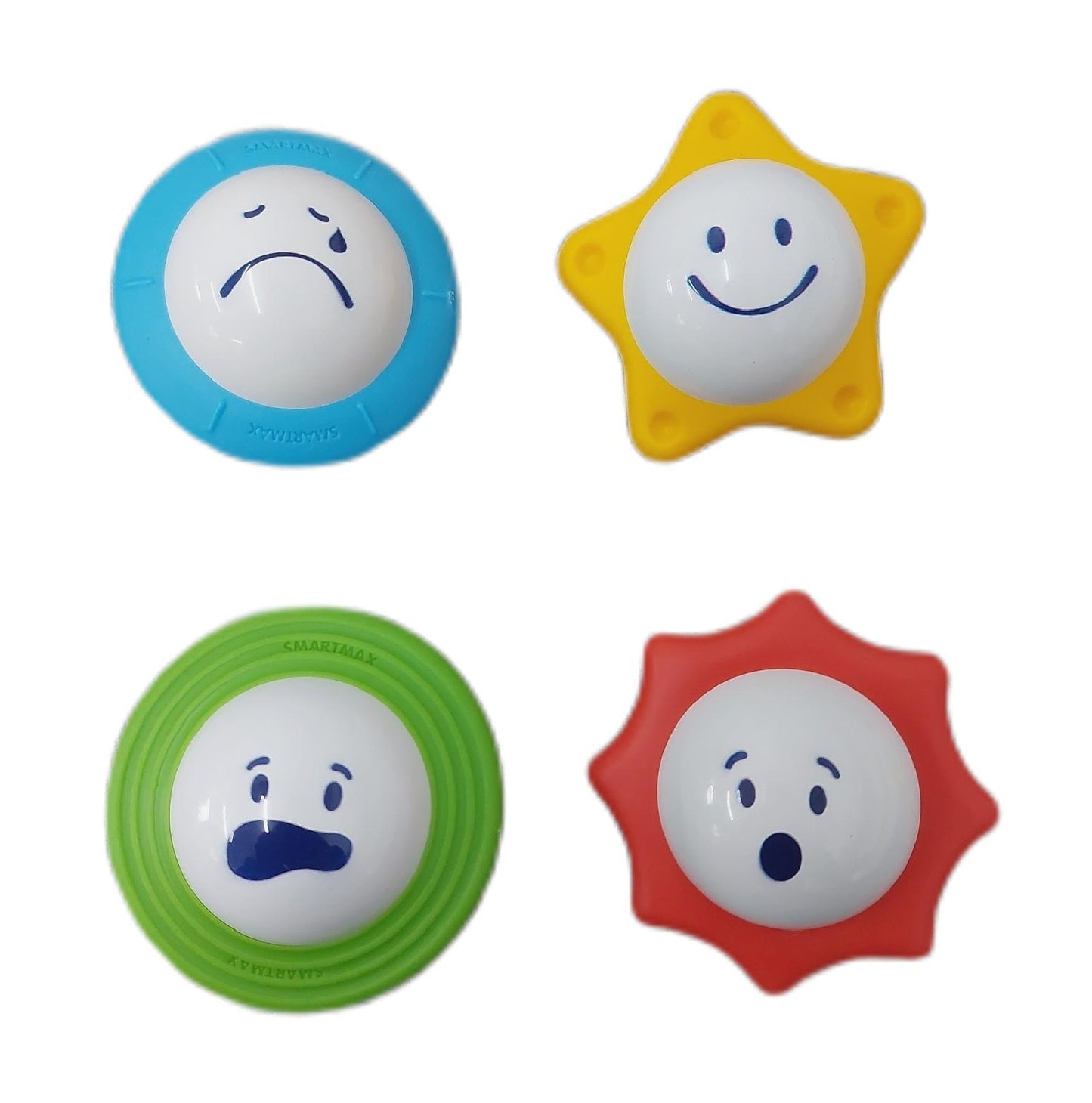 Smartmax Entdeckungsspielzeug Lernspielzeug My First Sounds Senses Magnetisch Spielspaß 8 Teile für 1 bis 3 Jahre