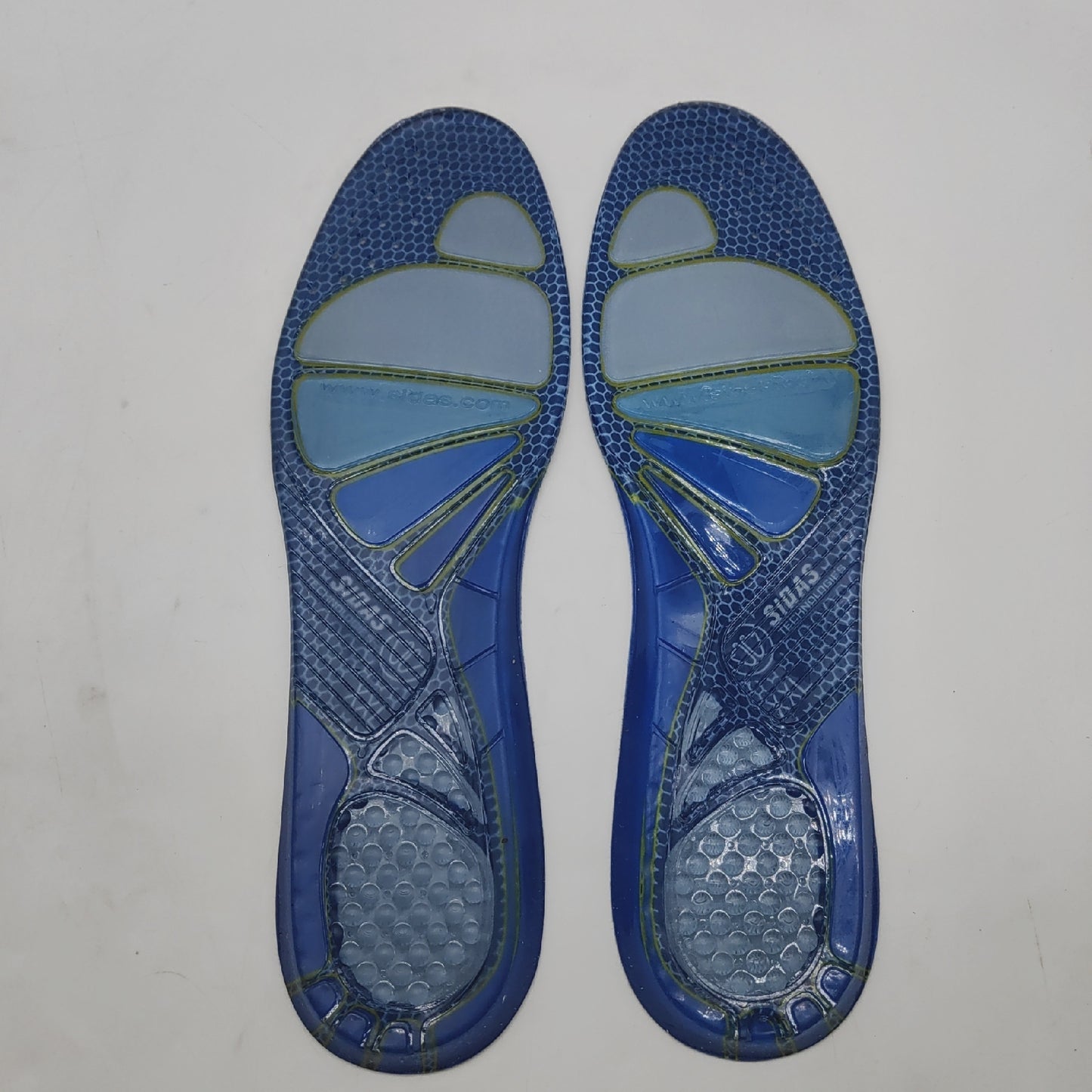 Sidas Einlegesohlen Schuhzubehör Komfort Cushioning Gel Sohle Blau XXL 46