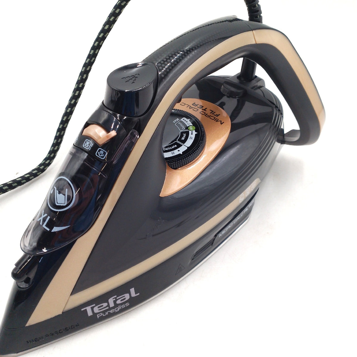 Tefal FV8064 Puregliss Dampfbügeleisen 3000 Watt 280 gmin Dampfstoß 0 bis 50 gmin