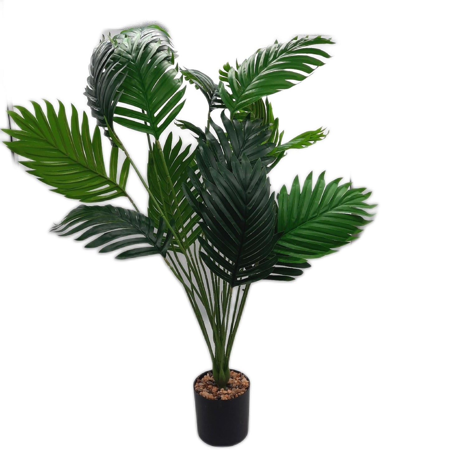 Zelihrdu Kunstpalme Zimmerpflanzen Areca Palme Groß Tropisch Wohnzimmer Dekoration