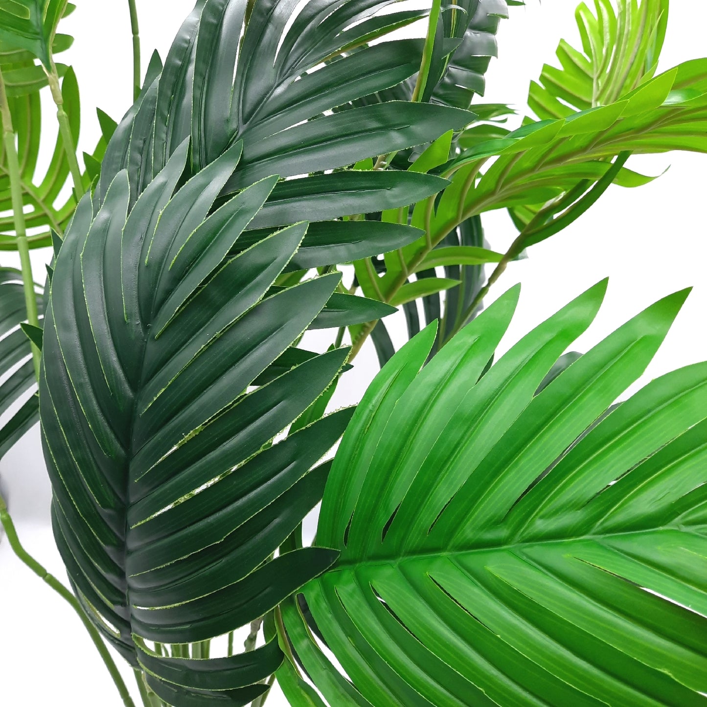 Zelihrdu Kunstpalme Zimmerpflanzen Areca Palme Groß Tropisch Wohnzimmer Dekoration