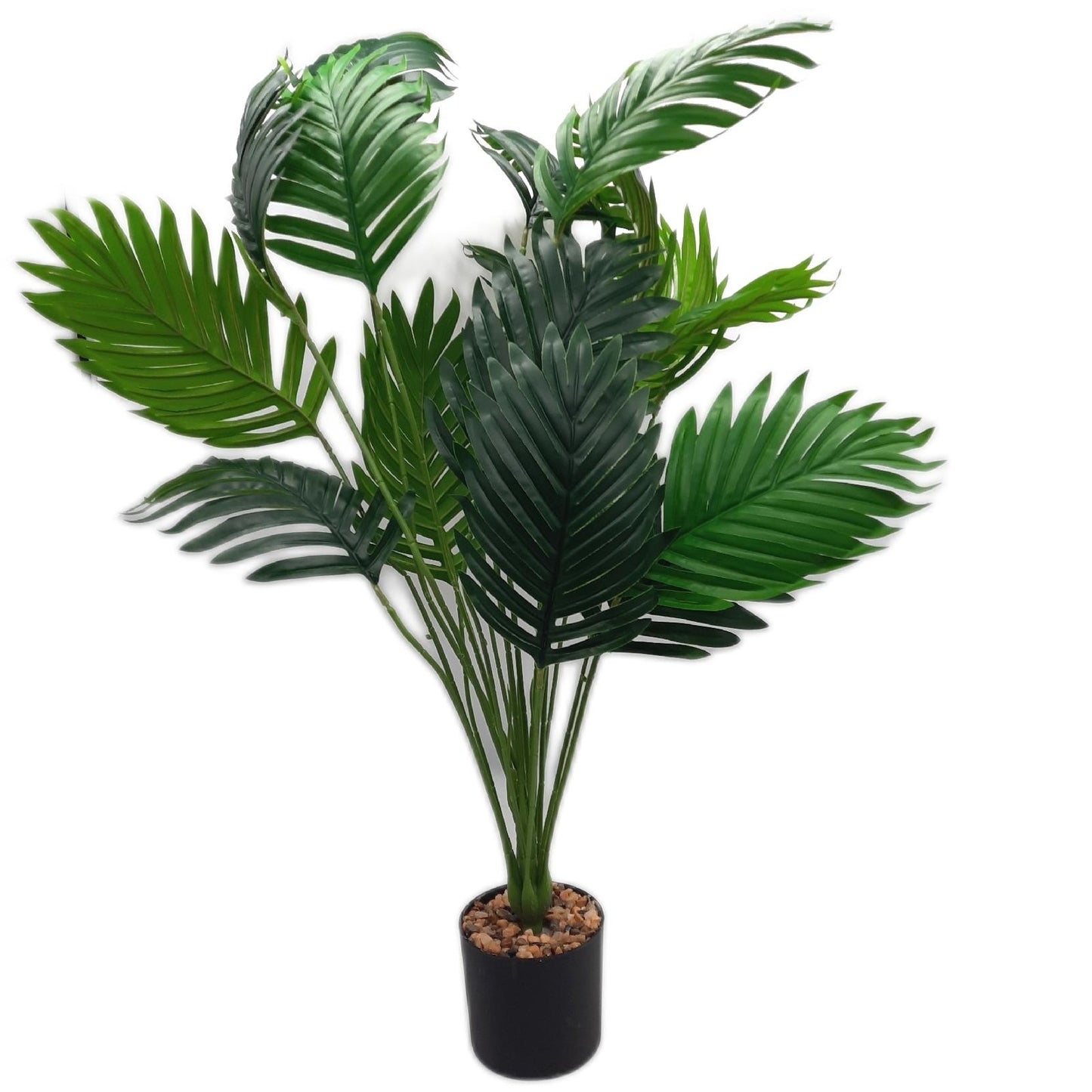 Zelihrdu Kunstpalme Zimmerpflanzen Areca Palme Groß Tropisch Wohnzimmer Dekoration