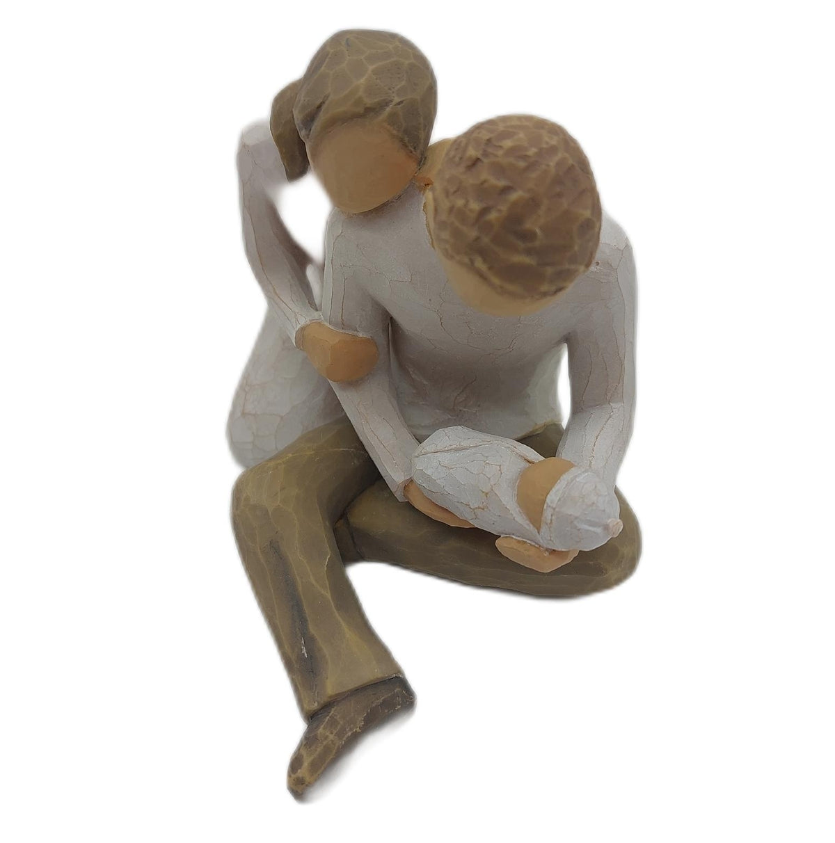 Enesco Willow Tree New Life Figurine Bein Mann geleimt