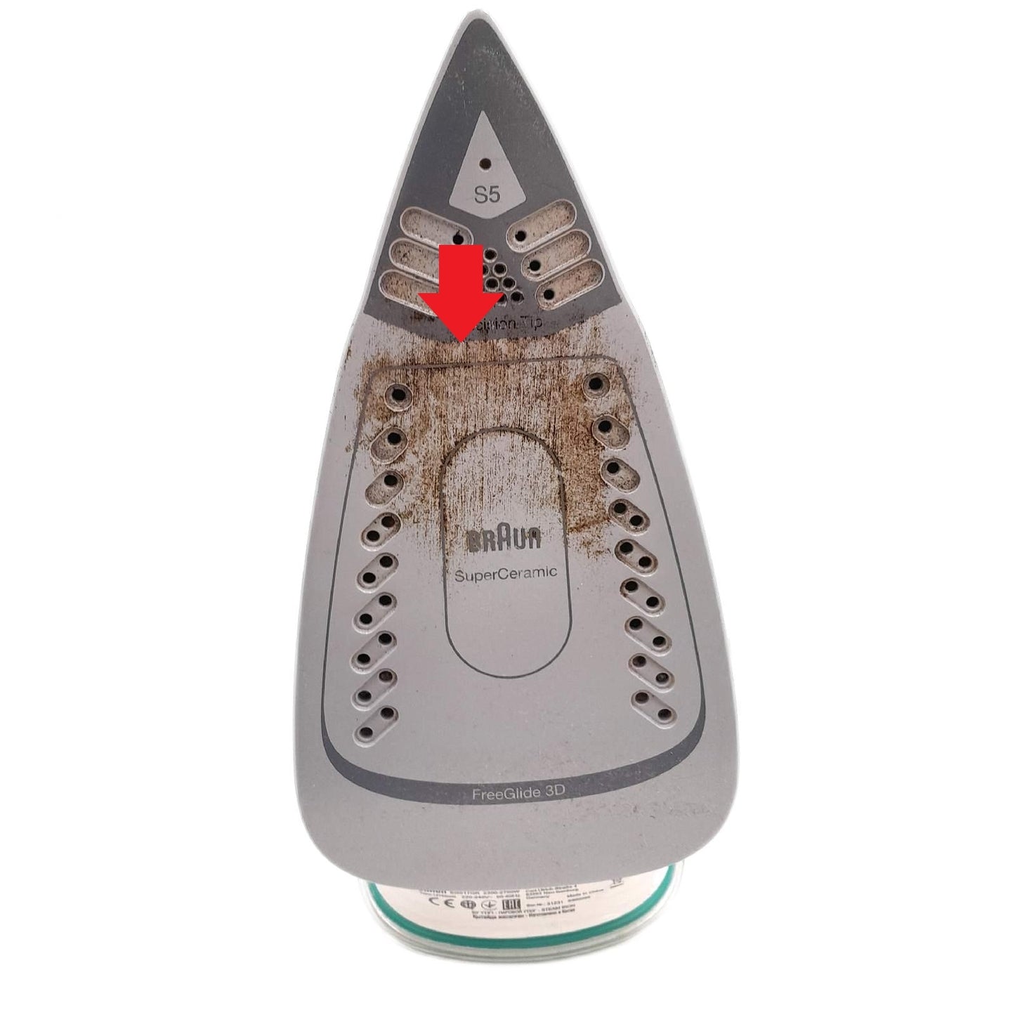 Braun Dampfbügeleisen Haushaltsgeräte TexStyle5 SI5006BL FreeGlide