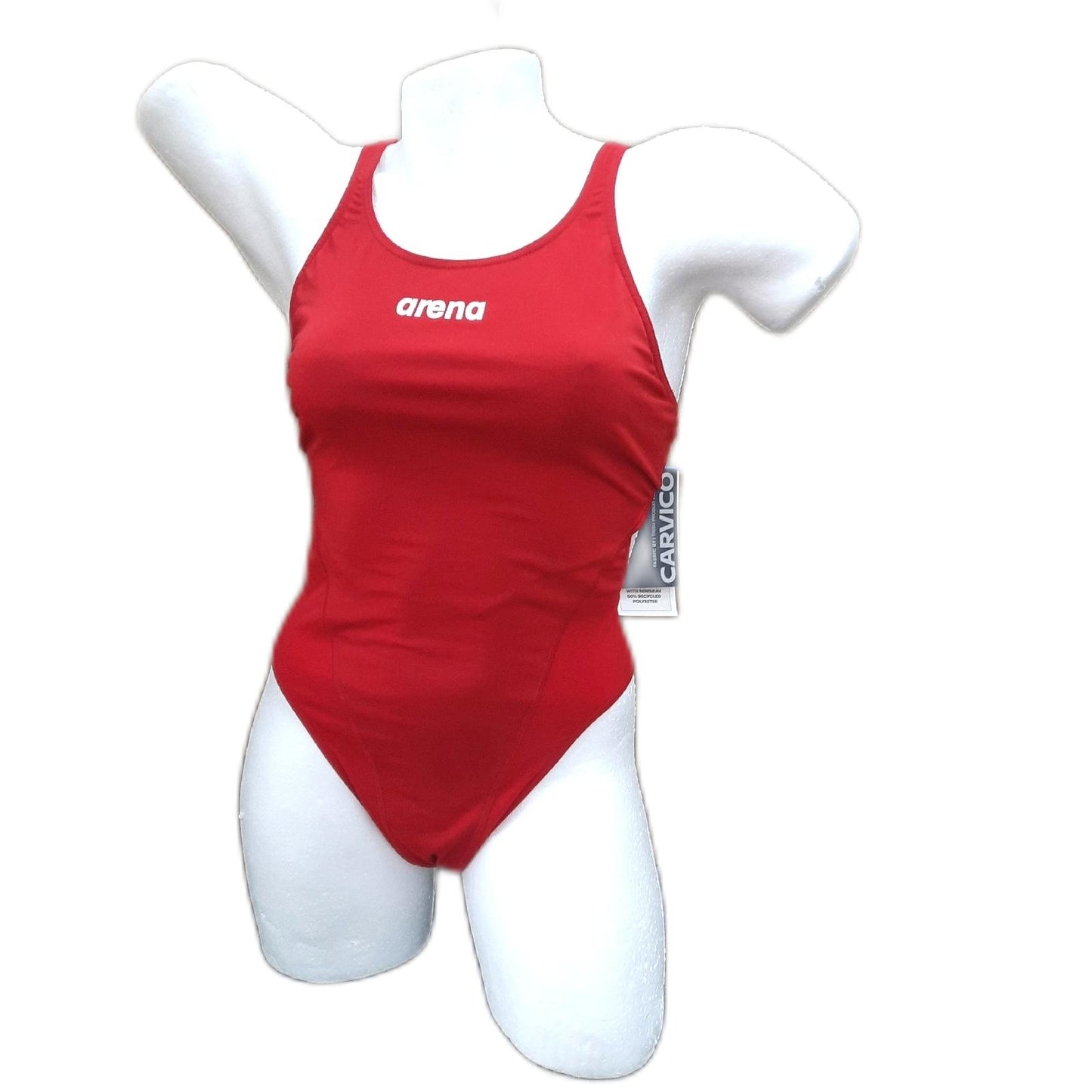 Arena Badeanzug Damen Schwimmbekleidung Solid Swim Tech Team Fitness Training Badespaß