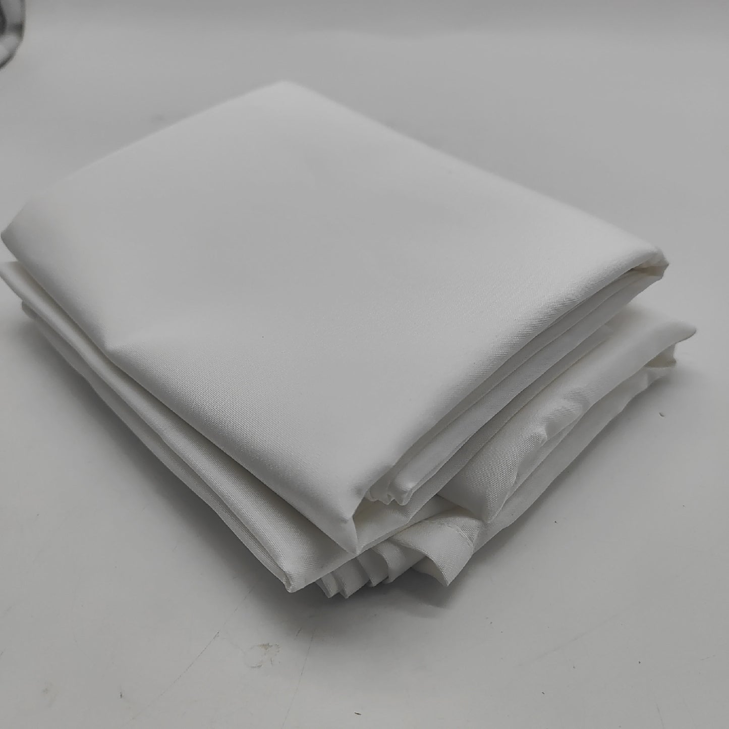 Utopia Kitchen Tischdecke Tischwäsche 110 x 140 cm Weiss Set stilvoll pflegeleicht