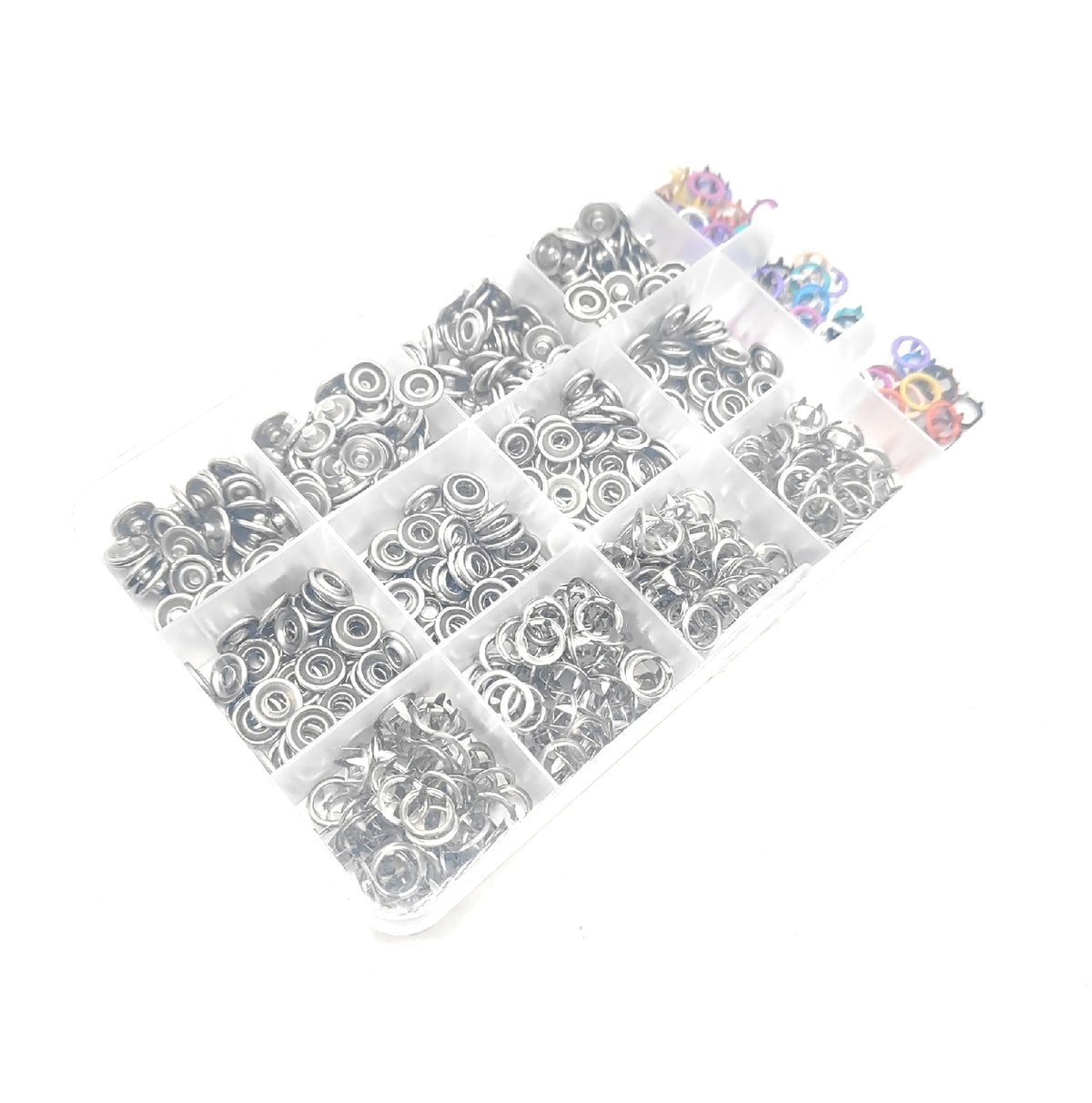 JALEVID Druckknopf Set Zubehör Kleidung JALEVID 150 Sets Zange einfache Montage robuste
