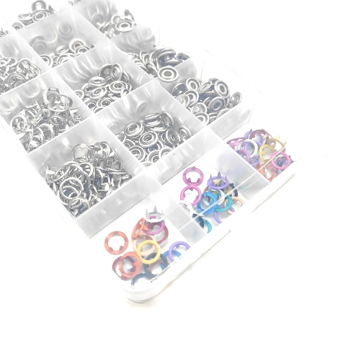 JALEVID Druckknopf Set Zubehör Kleidung JALEVID 150 Sets Zange einfache Montage robuste