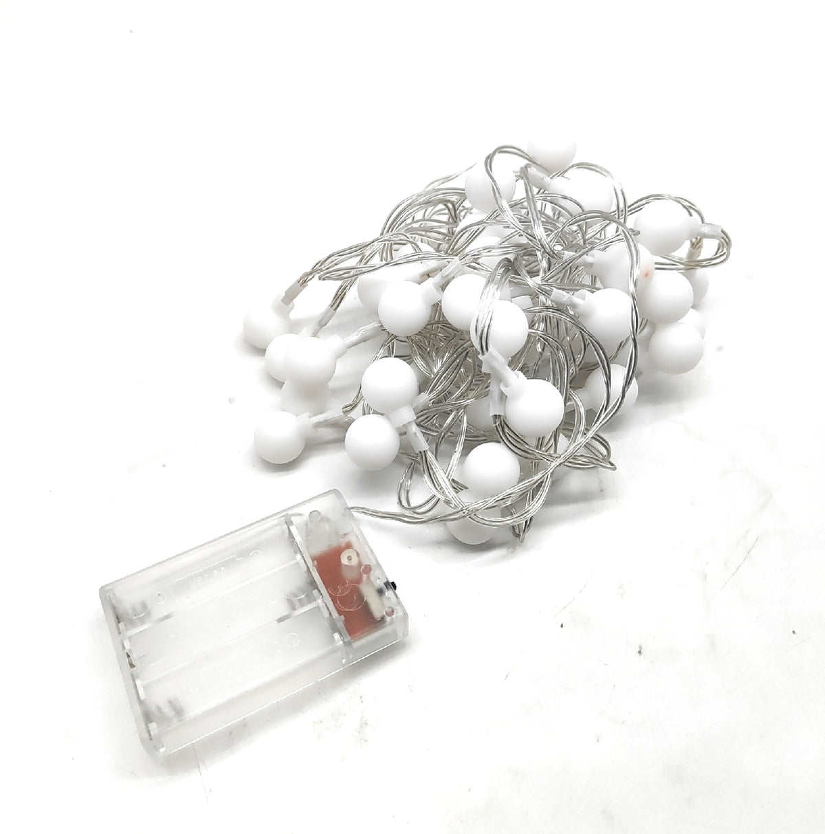 AGOTD Lichterkette LED Kugel Beleuchtung 40 LED 5 Meter batterieb