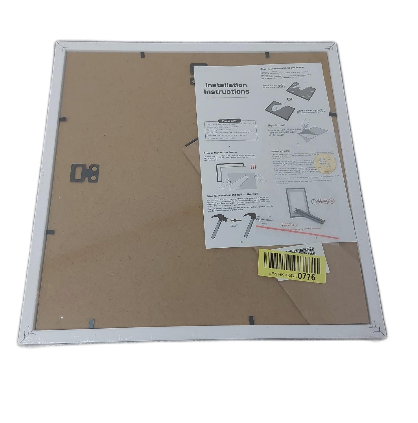 COMPOLICY Bilderrahmen Rahmen Posterrahmen Aufhängen Wohnaccessoire Bilderdisplay Fotopräsentation