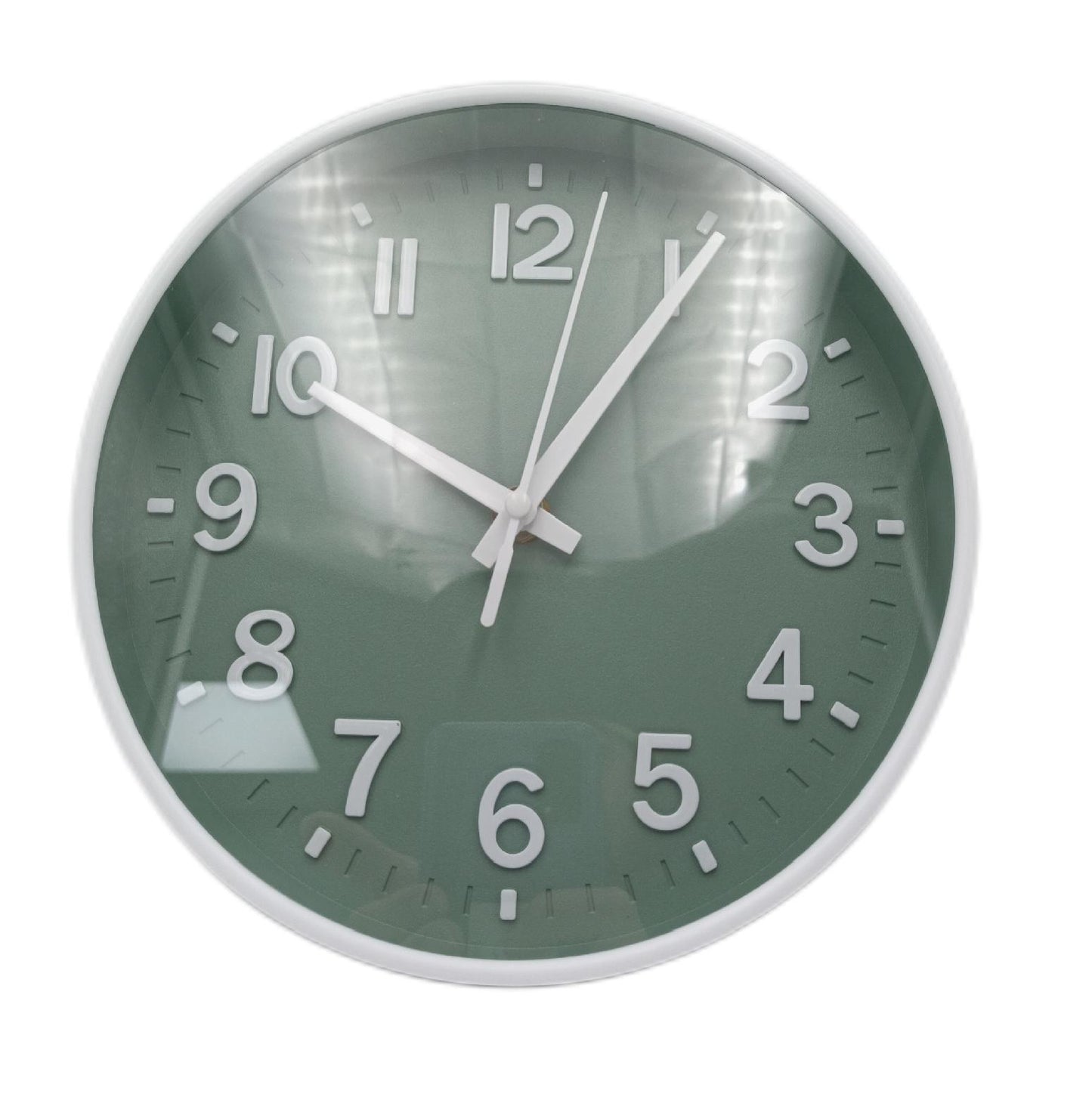 HZDHCLH Wanduhr Uhrzeit Messgeräte 20cm Schleichende Sekunde Arab