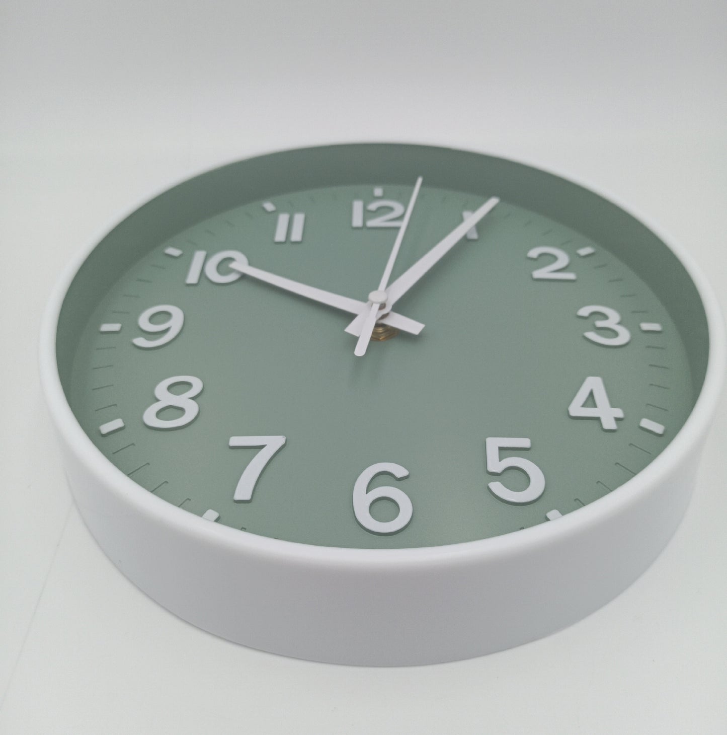HZDHCLH Wanduhr Uhrzeit Messgeräte 20cm Schleichende Sekunde Arab