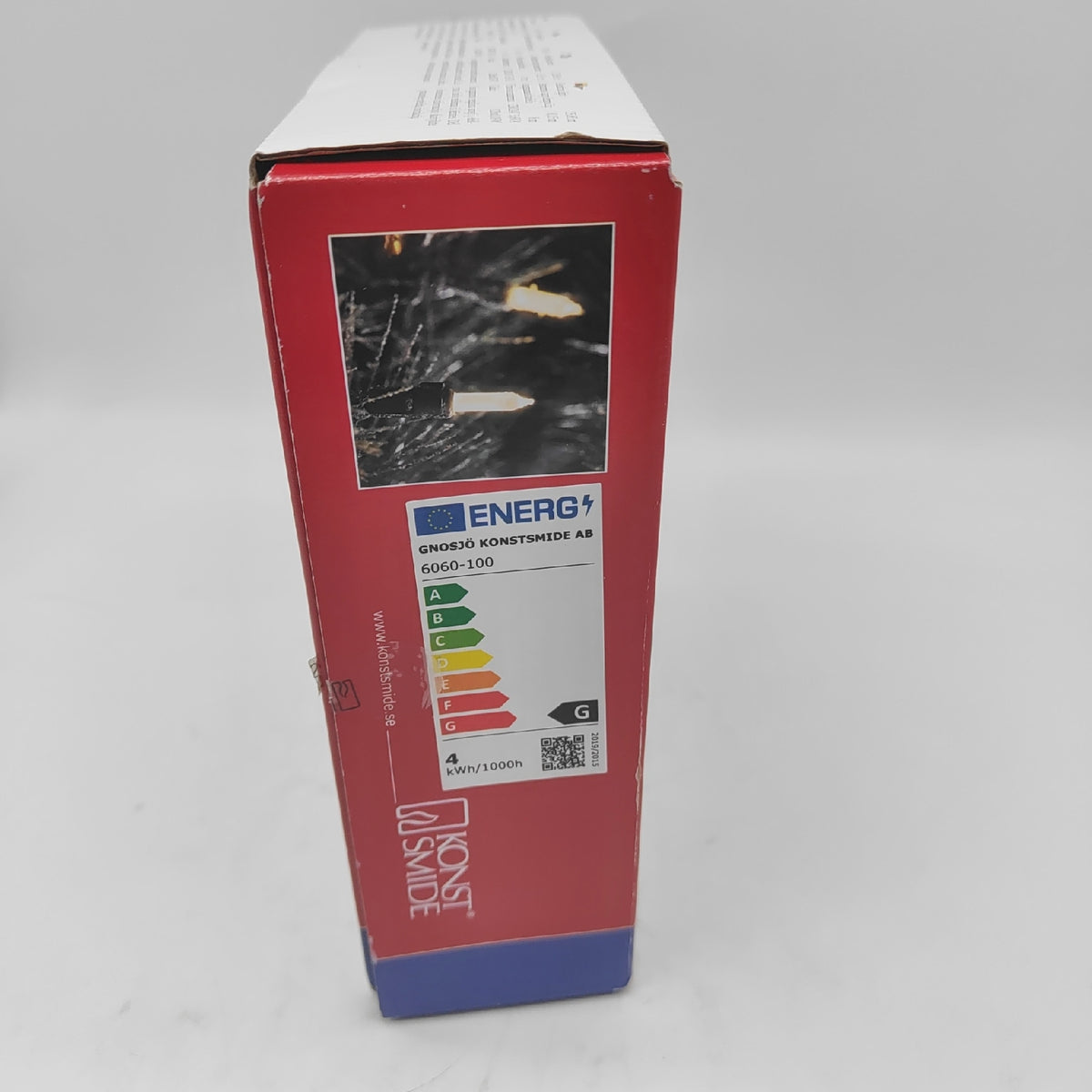 Konstsmide Minilichterkette Weihnachtsbeleuchtung 120 warm weiße LED Beleuchtung