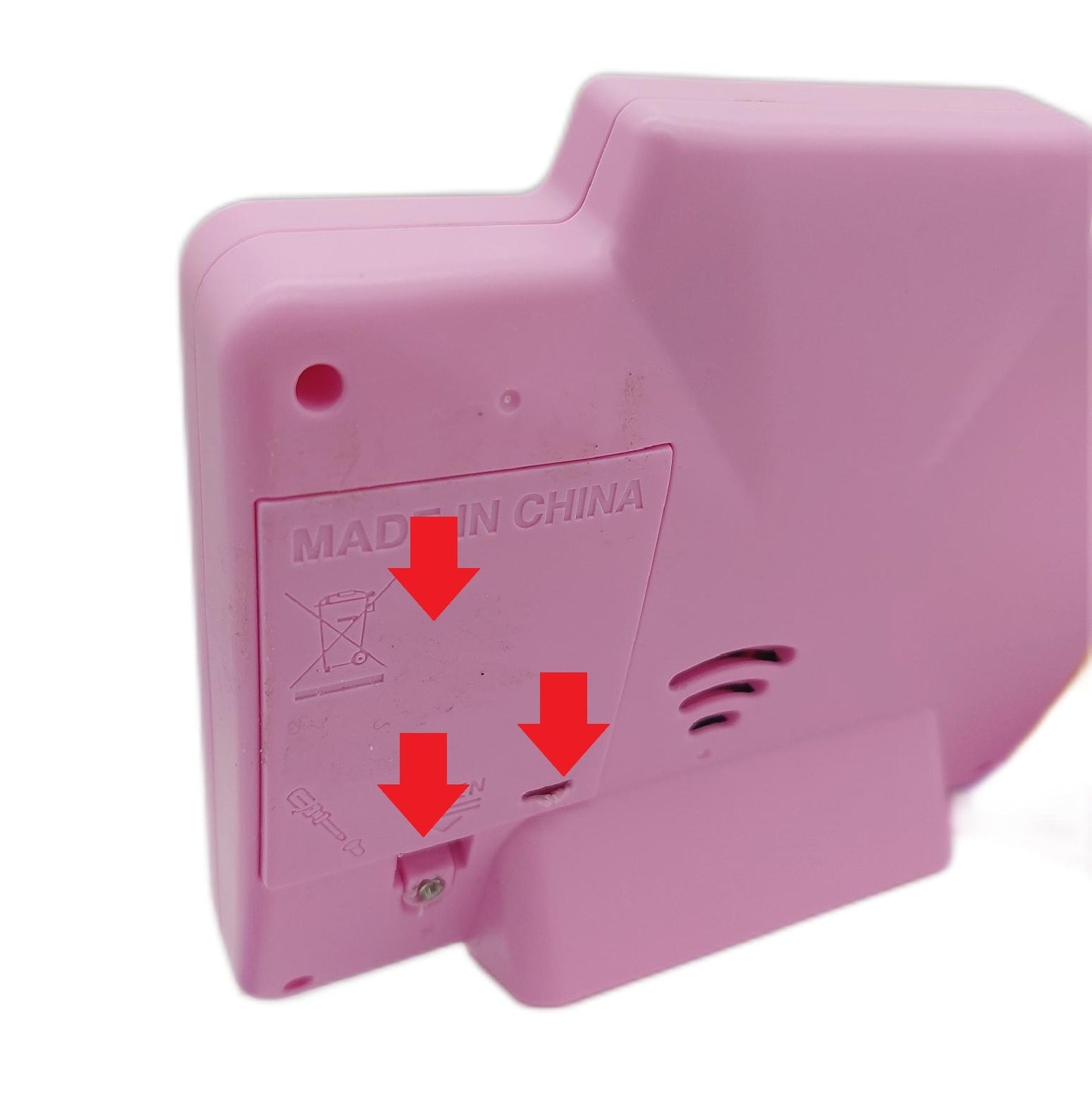 LINFUN KIDS Kinder Kasse Spielzeug Scanner moderne Supermarkt Batteriefach fehlt