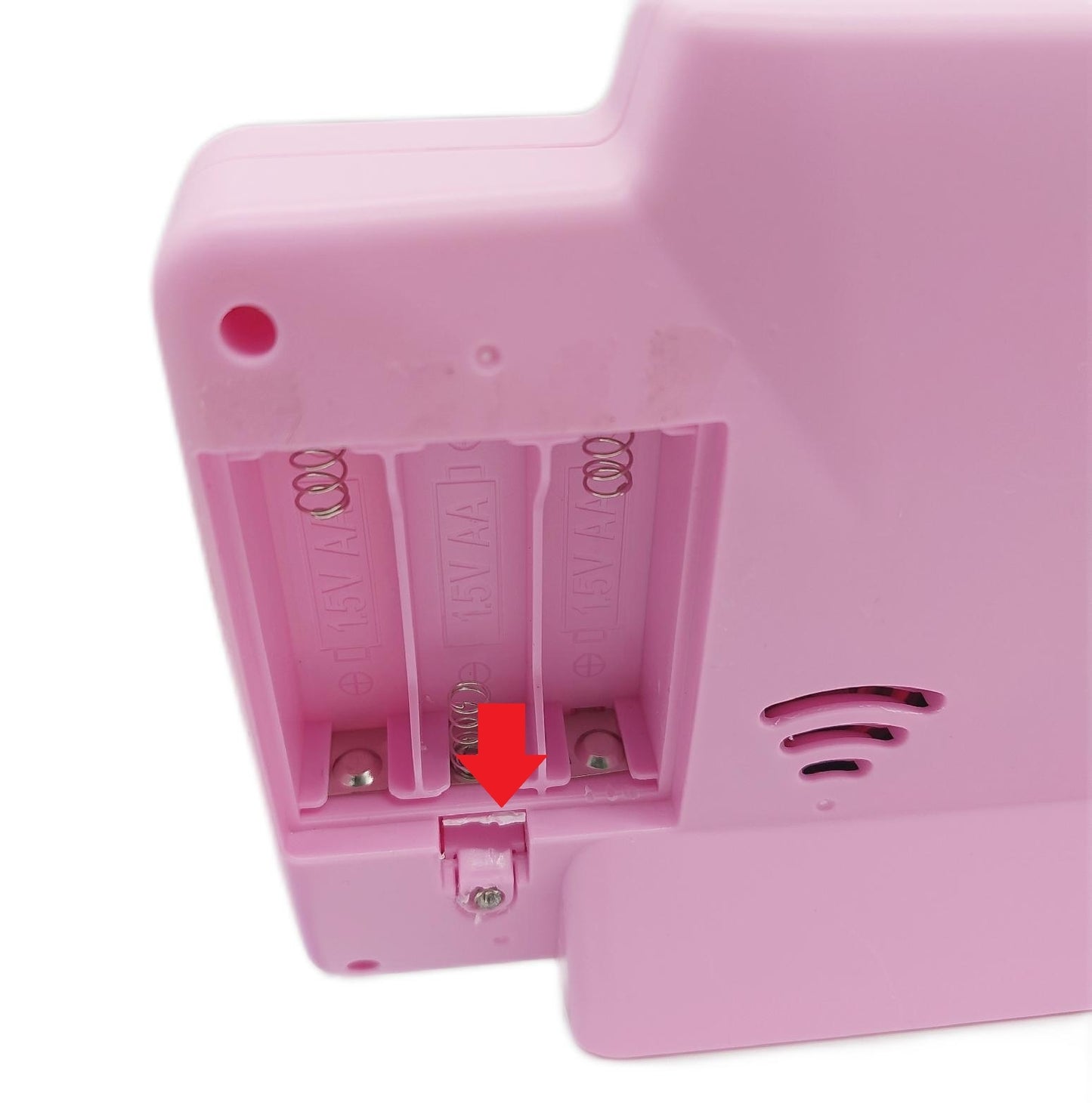 LINFUN KIDS Kinder Kasse Spielzeug Scanner moderne Supermarkt Batteriefach fehlt