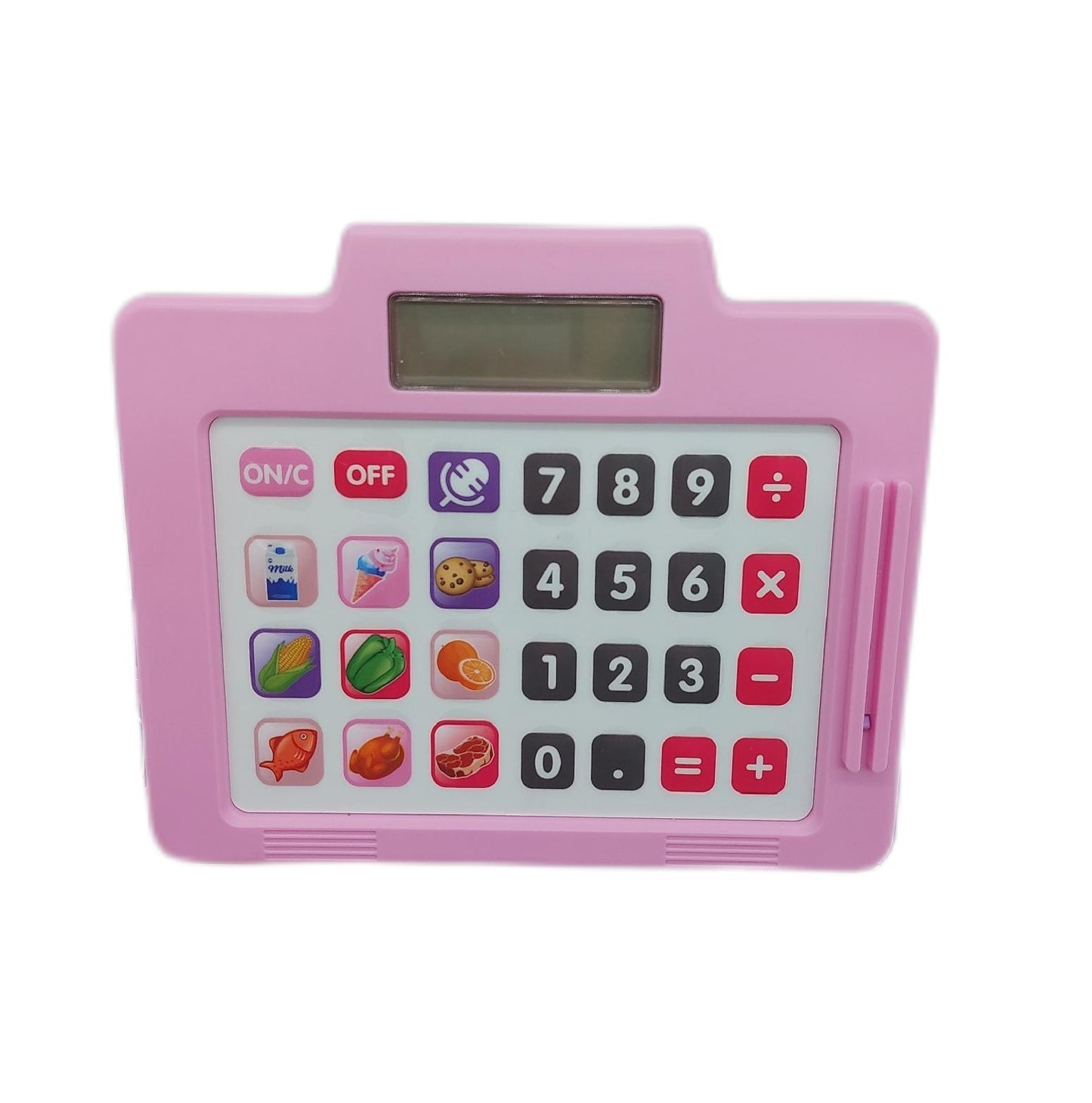 LINFUN KIDS Kinder Kasse Spielzeug Scanner moderne Supermarkt Batteriefach fehlt