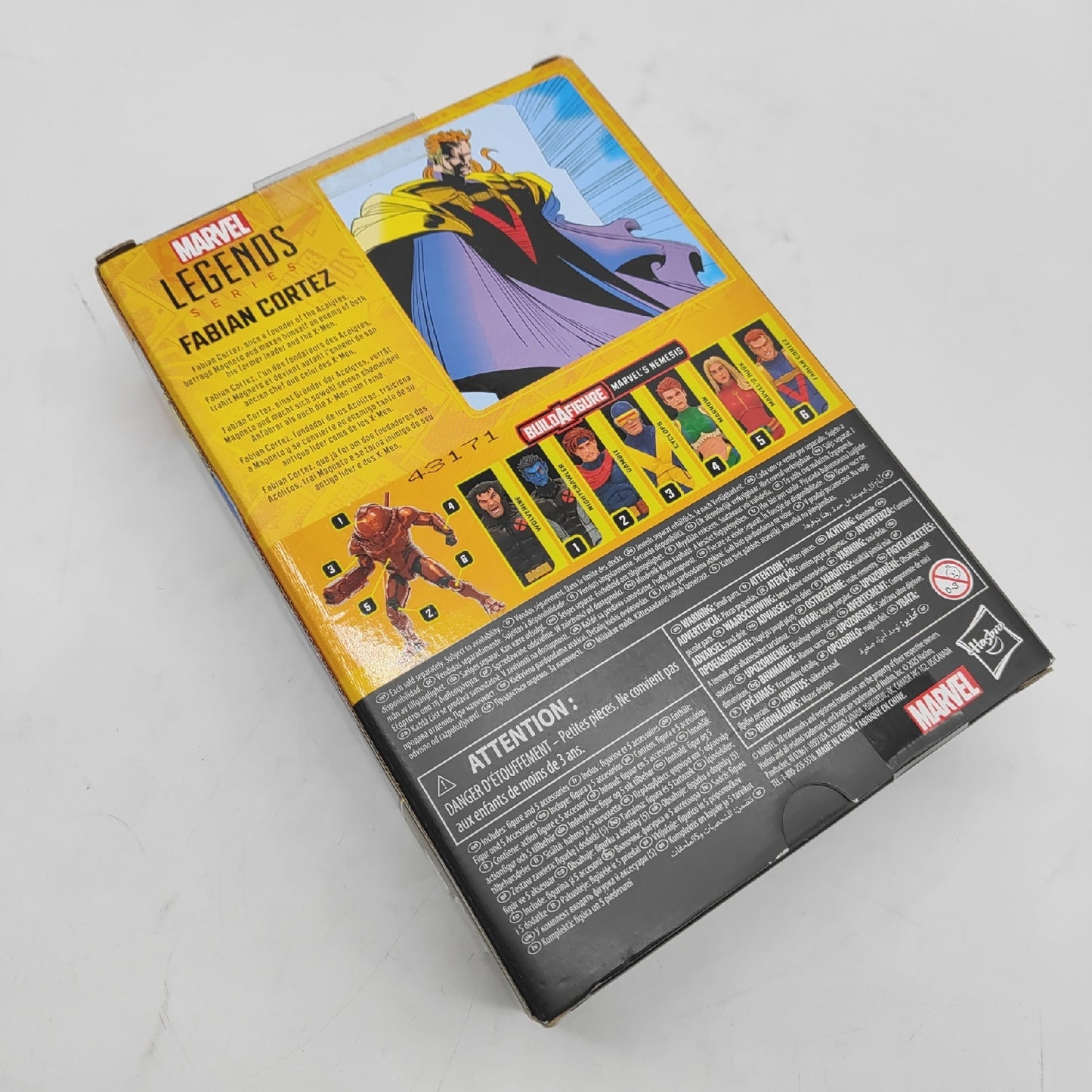 Marvel Legends Series Fabian Cortez Actionfigur unvollständig ohne Bein