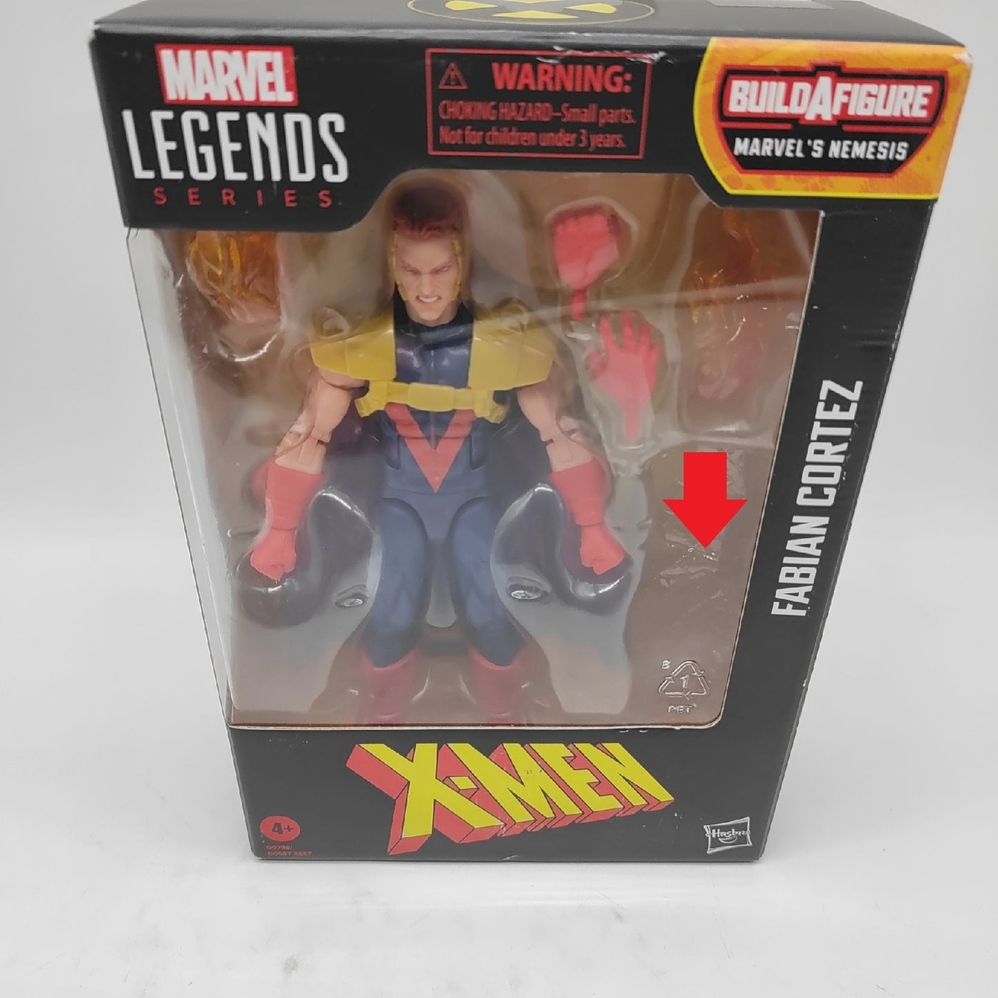 Marvel Legends Series Fabian Cortez Actionfigur unvollständig ohne Bein