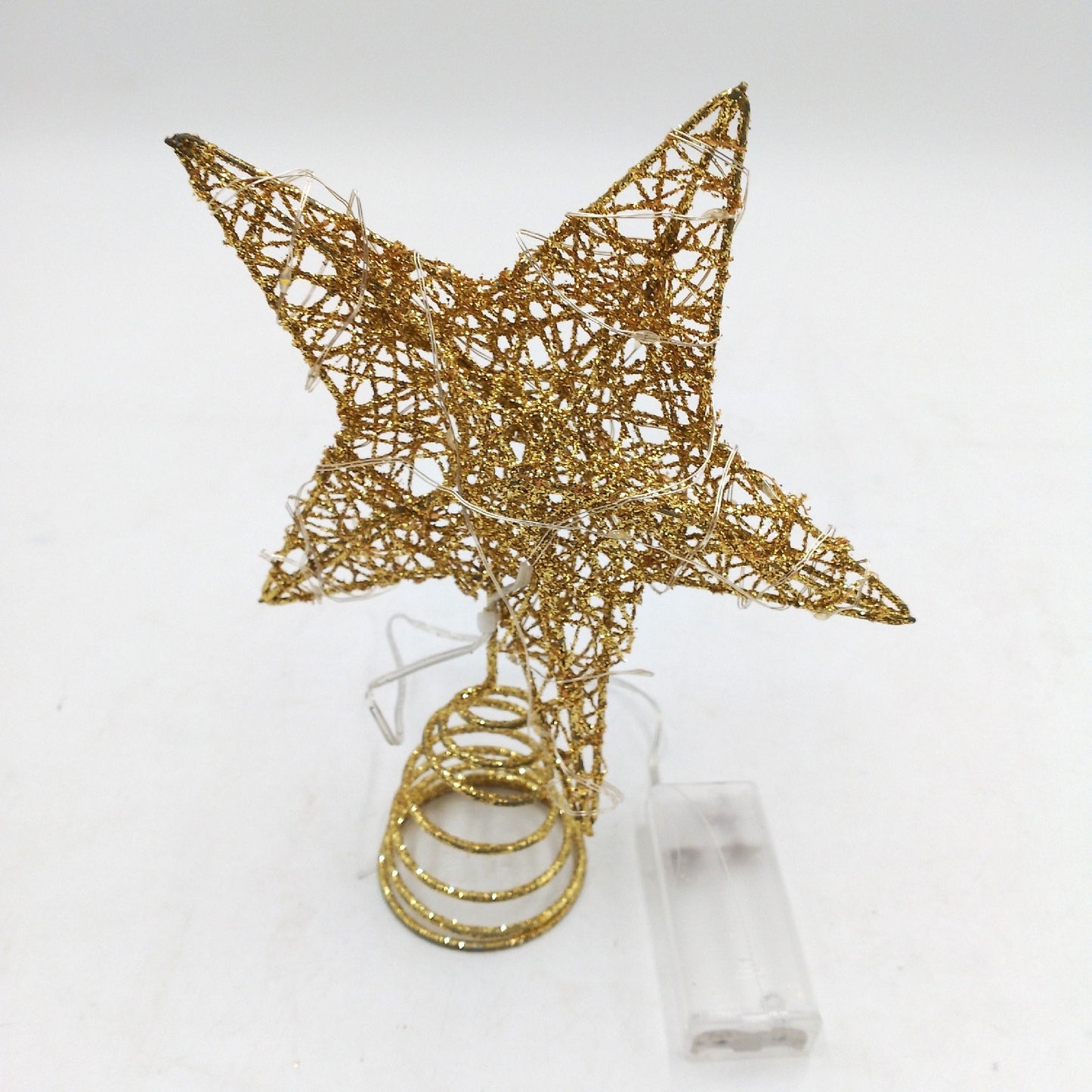 Weihnachtsbaumspitze Aufstecker Tannenbaum 20 LED Lichter Weihnachtsdeko