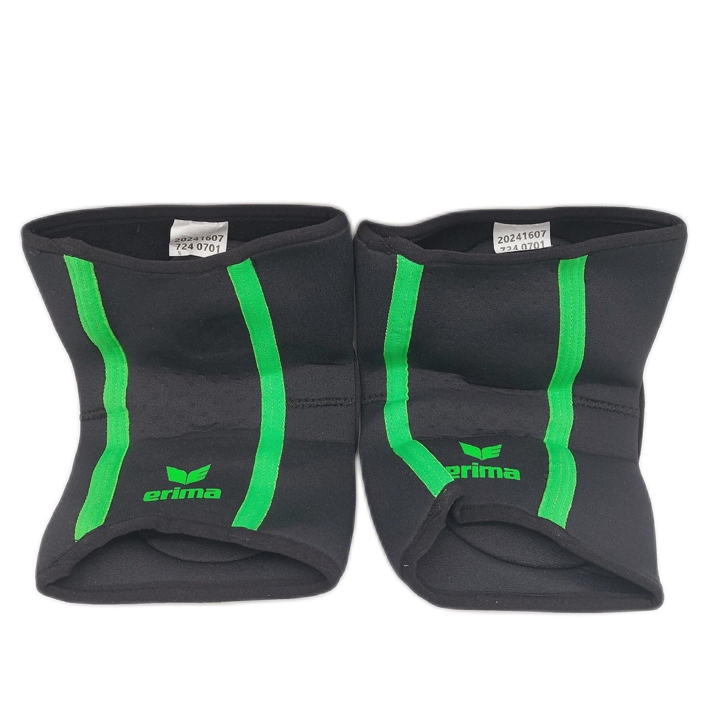 Erima Ellbogenschoner Volleyball Sportausrüstung 7240702 Unisex Komfort Schwarz Grün Größe