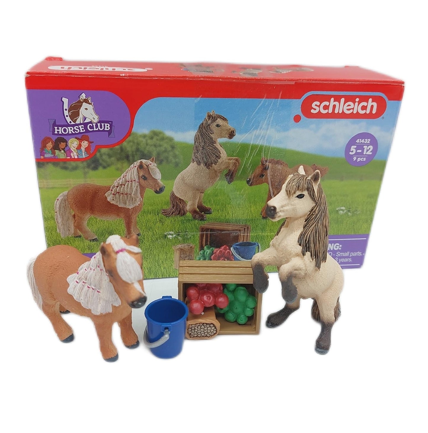 Schleich 41432 Mini Shetty Familie ab 5 Jahren Horse Club ohne Fohlen