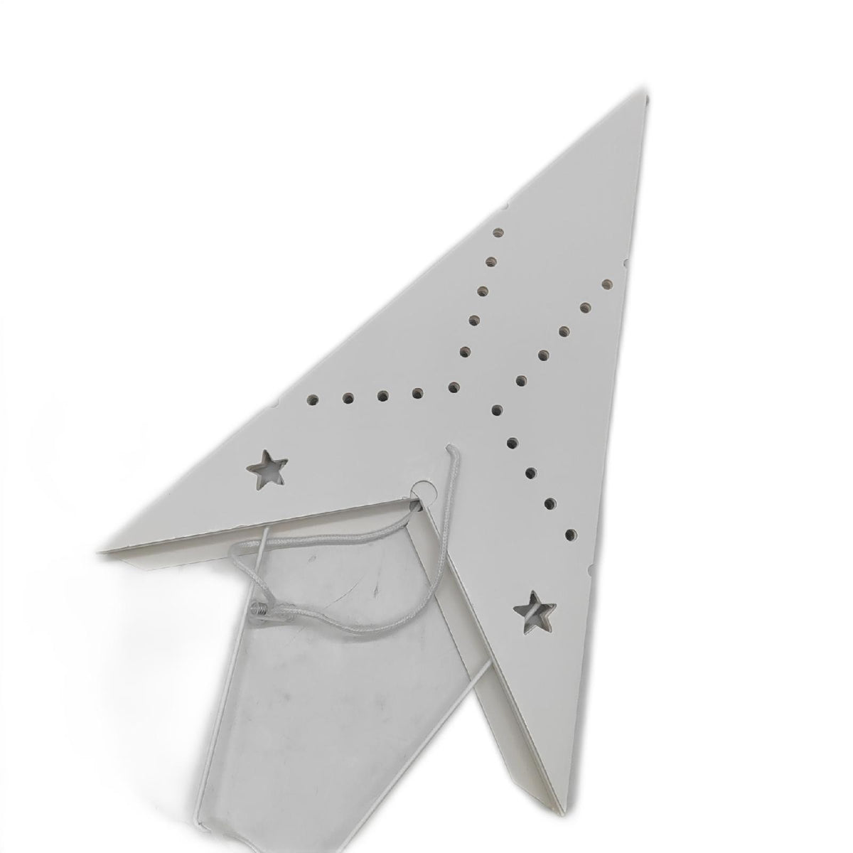 SALCAR LED Papierstern Weihnachtsdekoration Advents 75cm 3D Beleuchtet Groß Stern